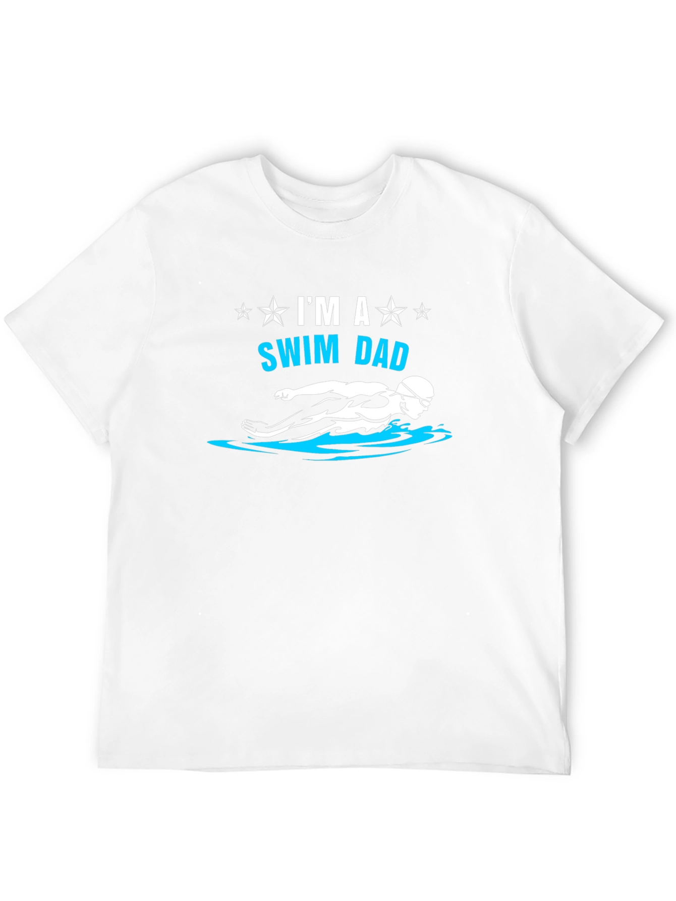 Swim Dad T-Shirt - Gift for Swimmer Dads