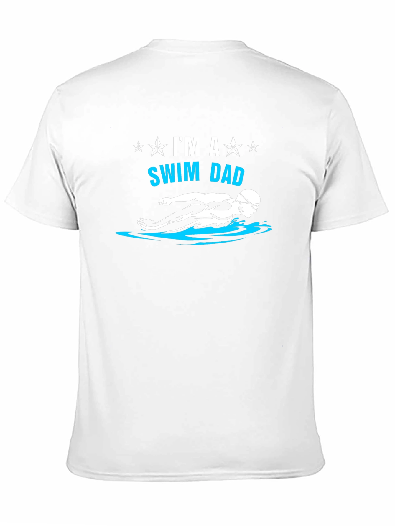 Swim Dad T-Shirt - Gift for Swimmer Dads