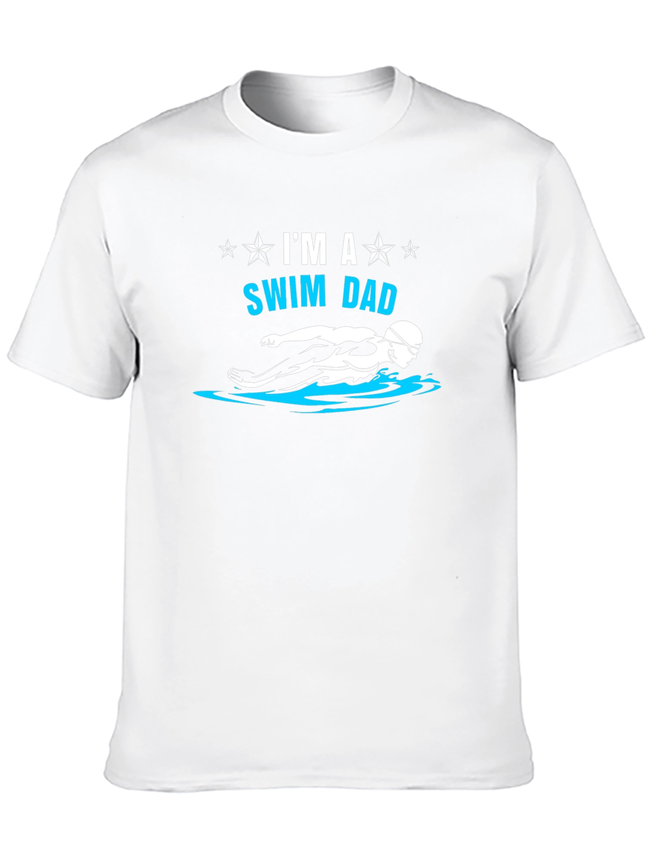 Swim Dad T-Shirt - Gift for Swimmer Dads