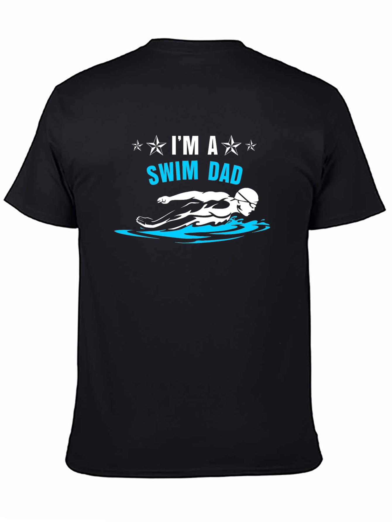 Swim Dad T-Shirt - Gift for Swimmer Dads