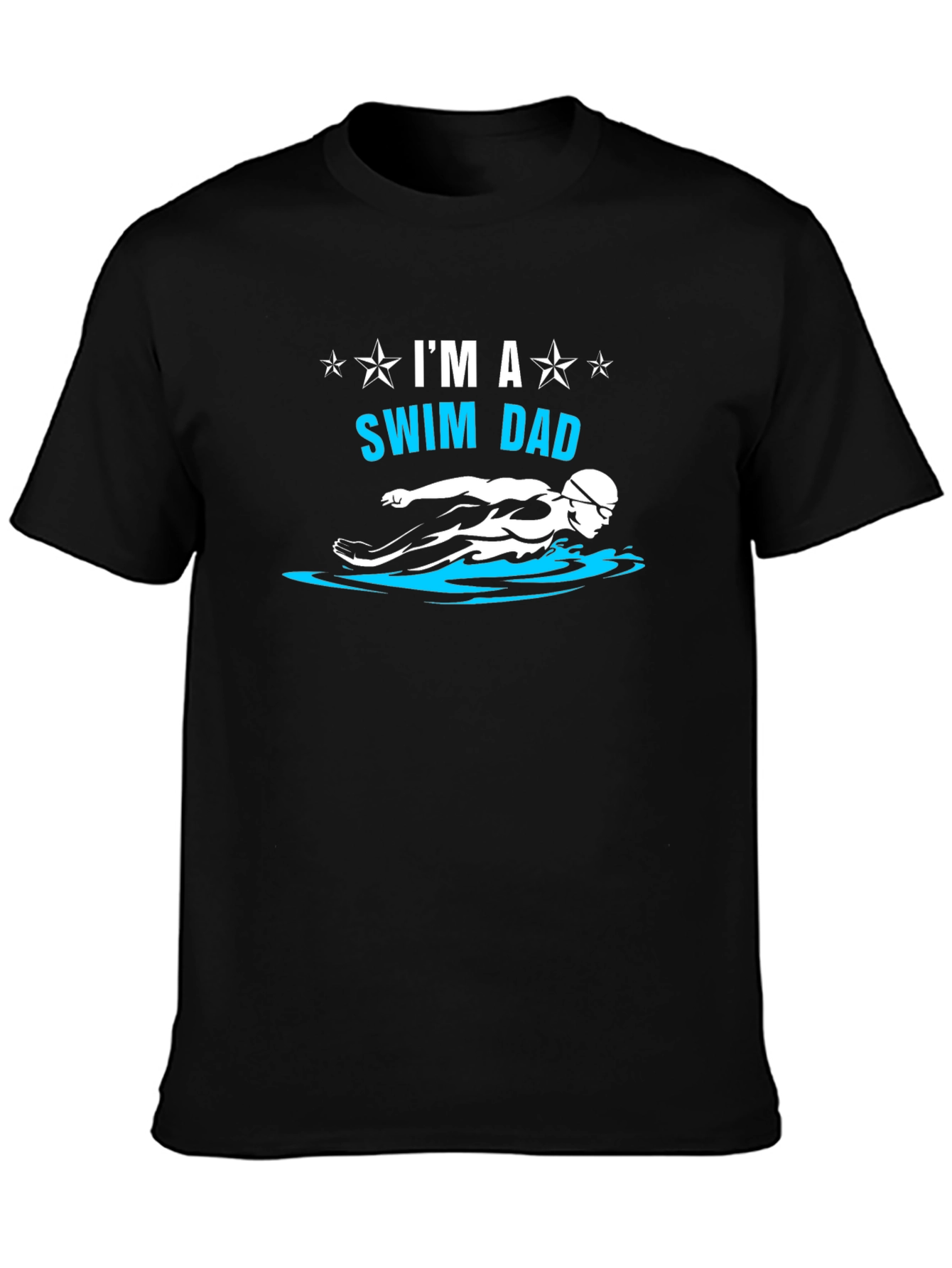 Swim Dad T-Shirt - Gift for Swimmer Dads