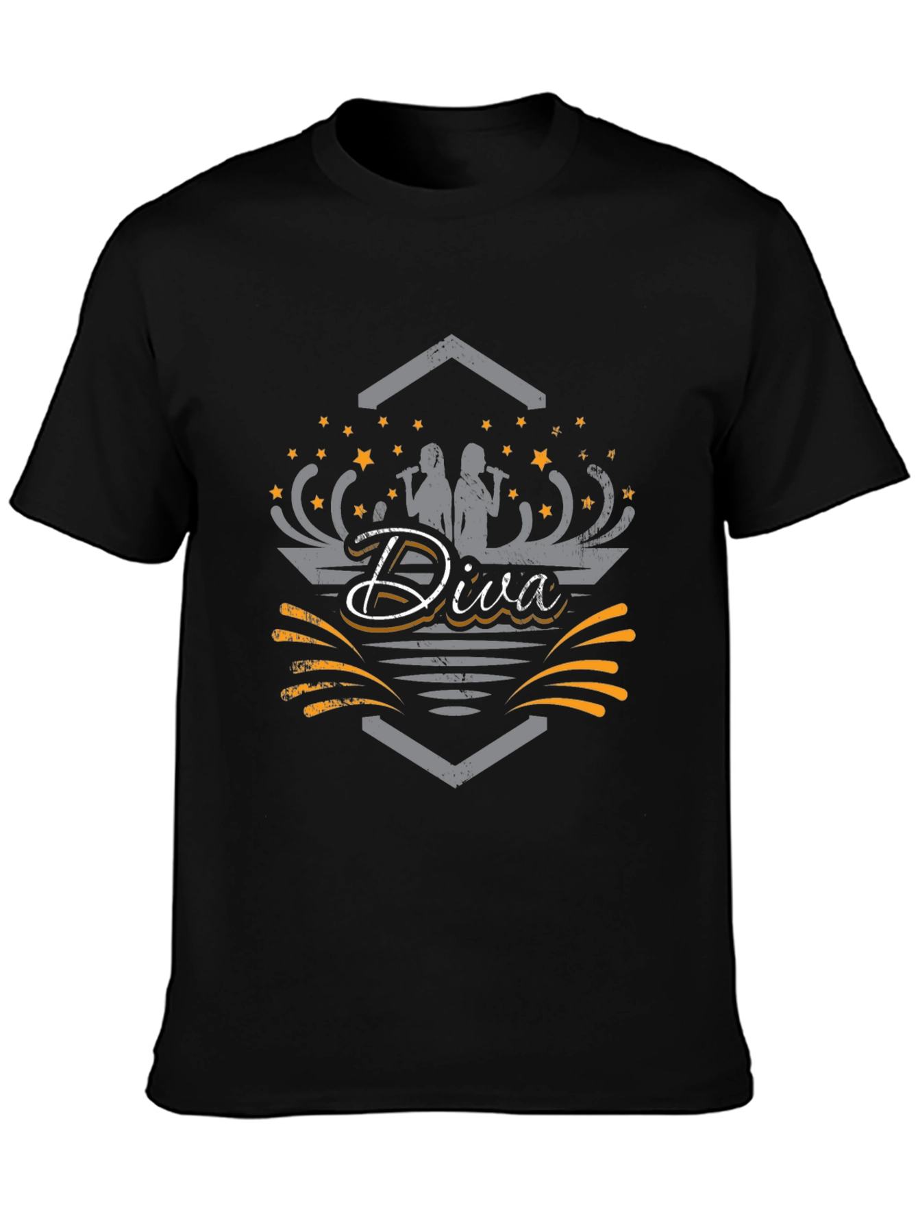 Diva Music Graphic Tee
