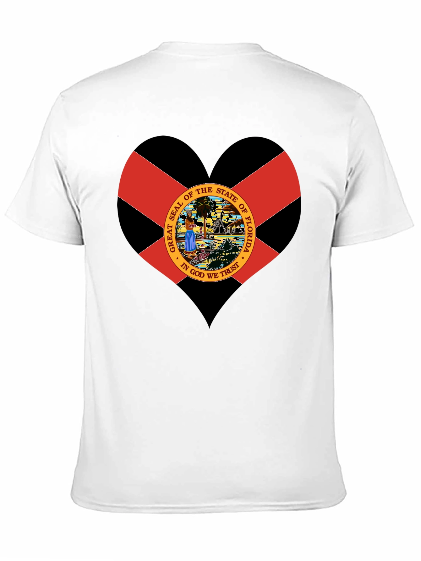 Florida Flag Heart T-Shirt