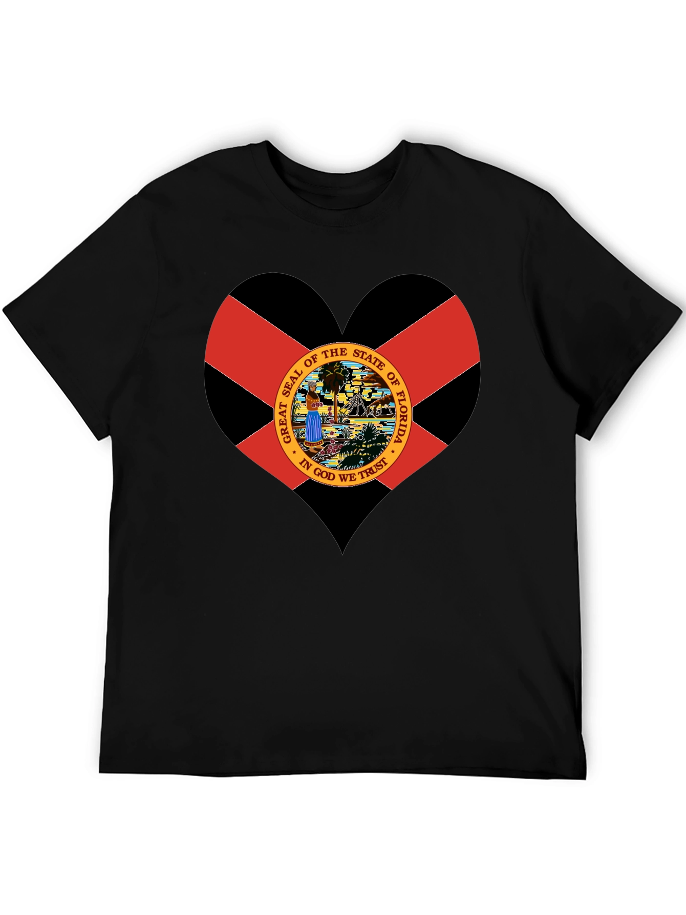 Florida Flag Heart T-Shirt