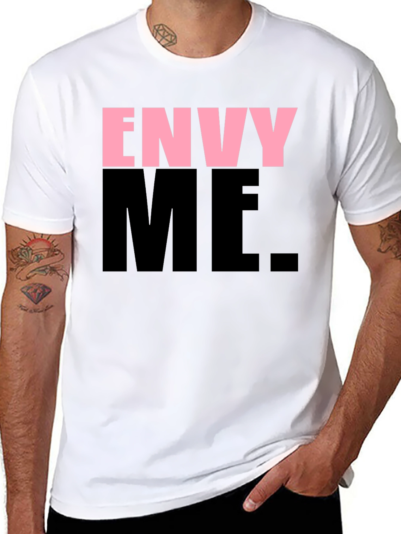 Envy Me Graphic Tee - Bold Statement Shirt