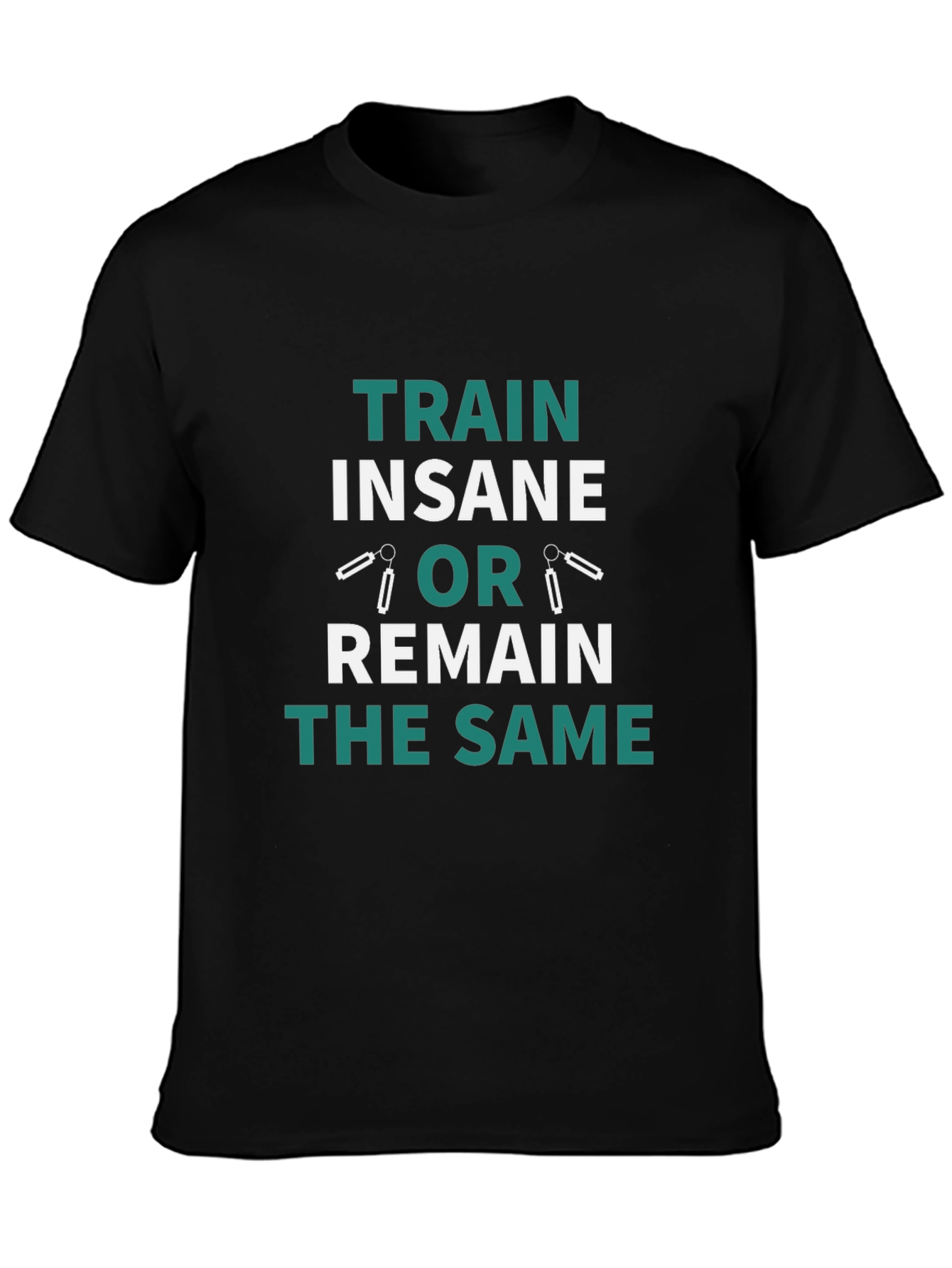 Train Insane Motivational Graphic T-Shirt