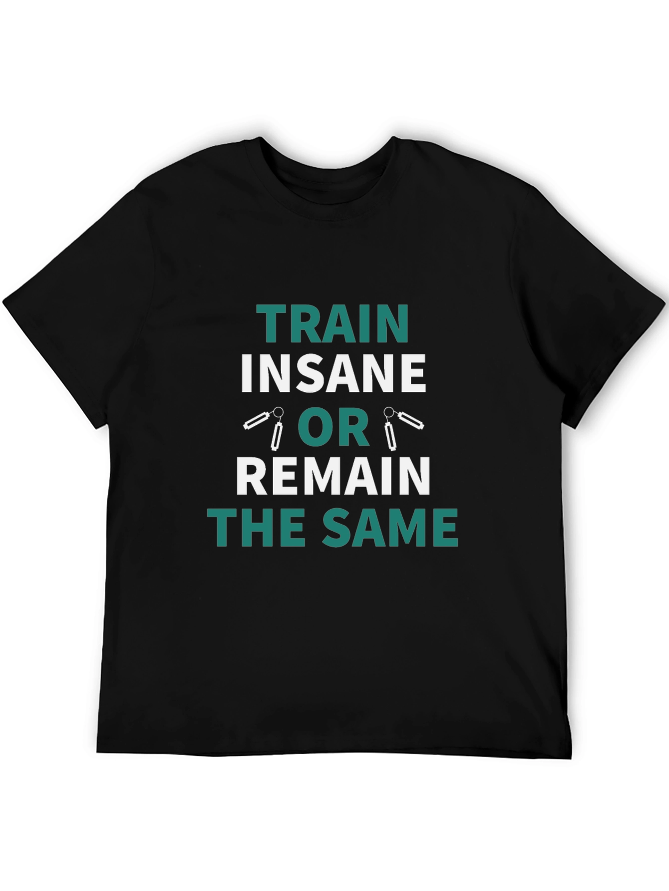 Train Insane Motivational Graphic T-Shirt