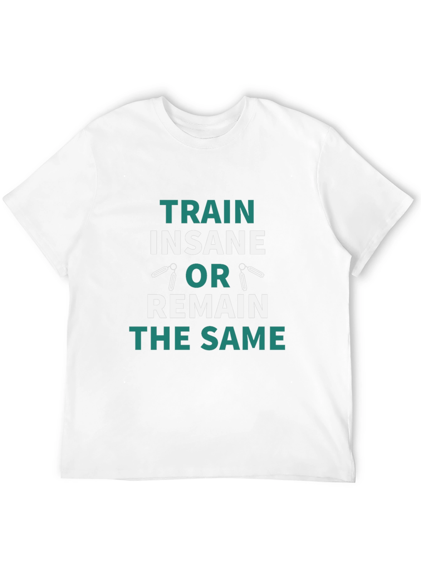 Train Insane Motivational Graphic T-Shirt
