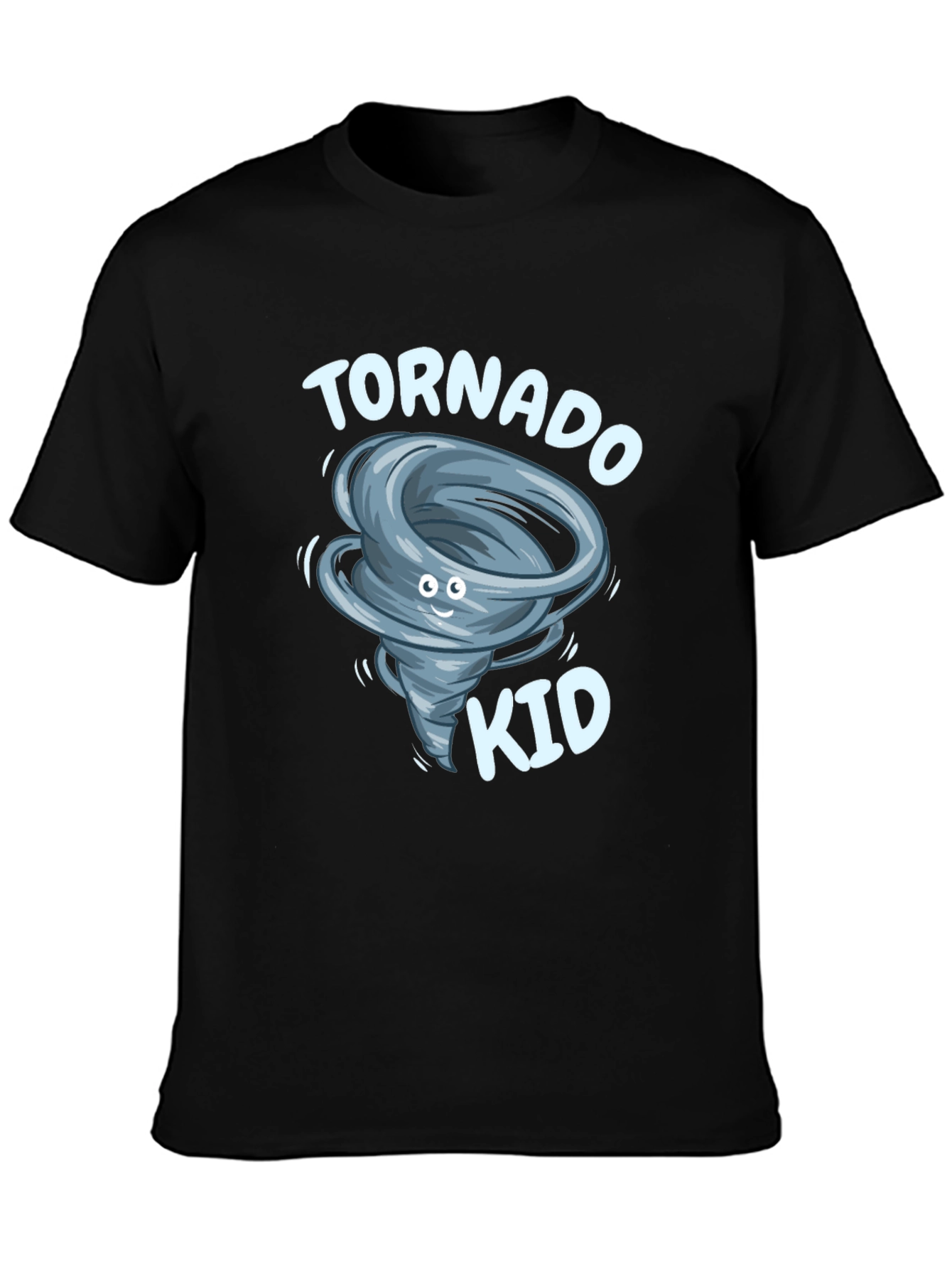 Tornado Kid Graphic T-Shirt - Whimsical Weather Tee