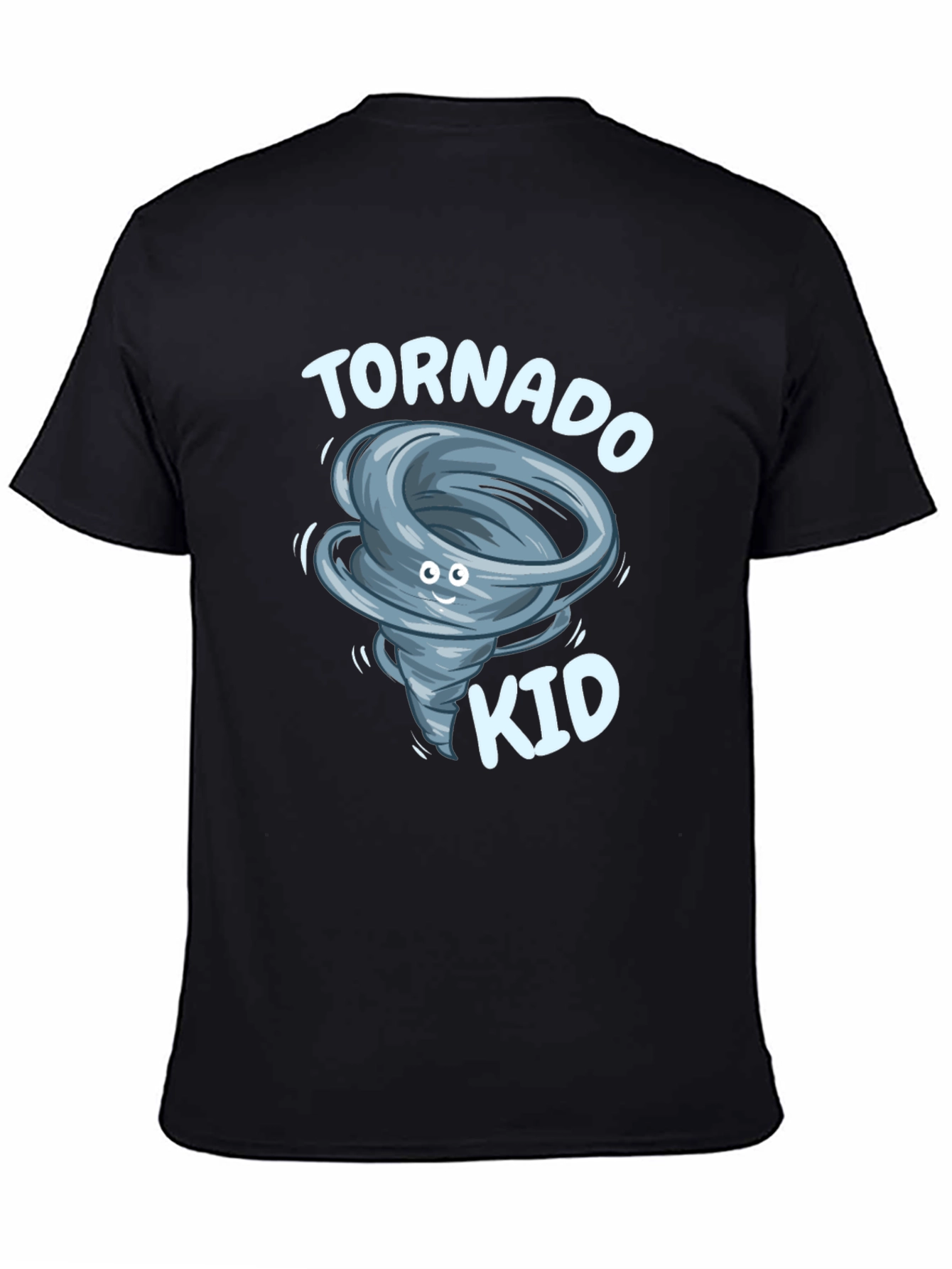 Tornado Kid Graphic T-Shirt - Whimsical Weather Tee