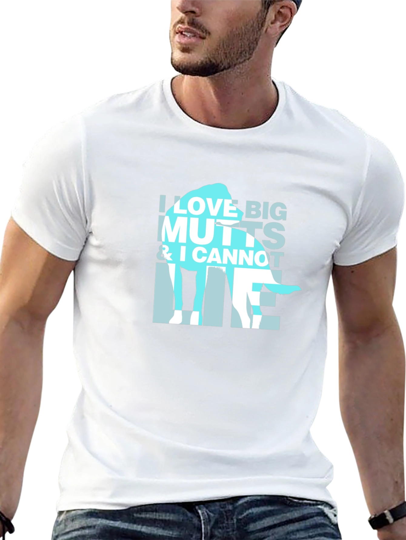 I Love Big Mutts Funny Dog Lover T-Shirt
