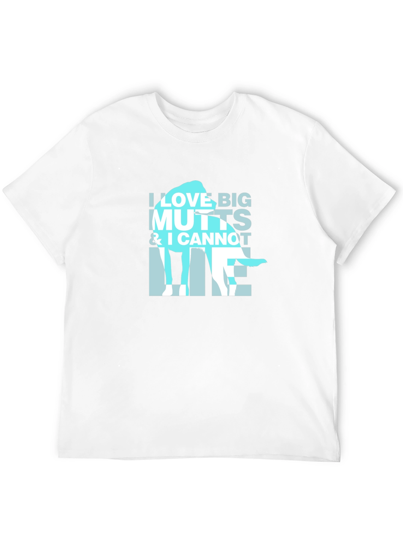 I Love Big Mutts Funny Dog Lover T-Shirt