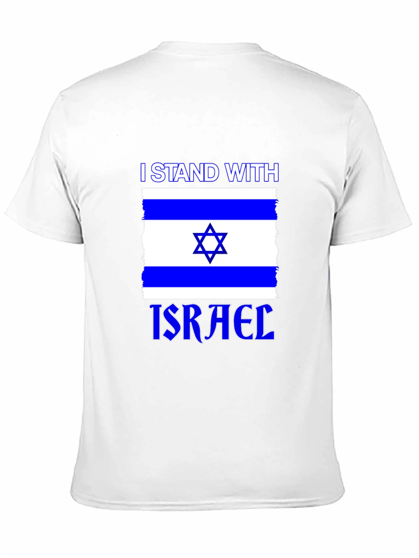 I Stand With Israel T-Shirt - Classic Black Tee