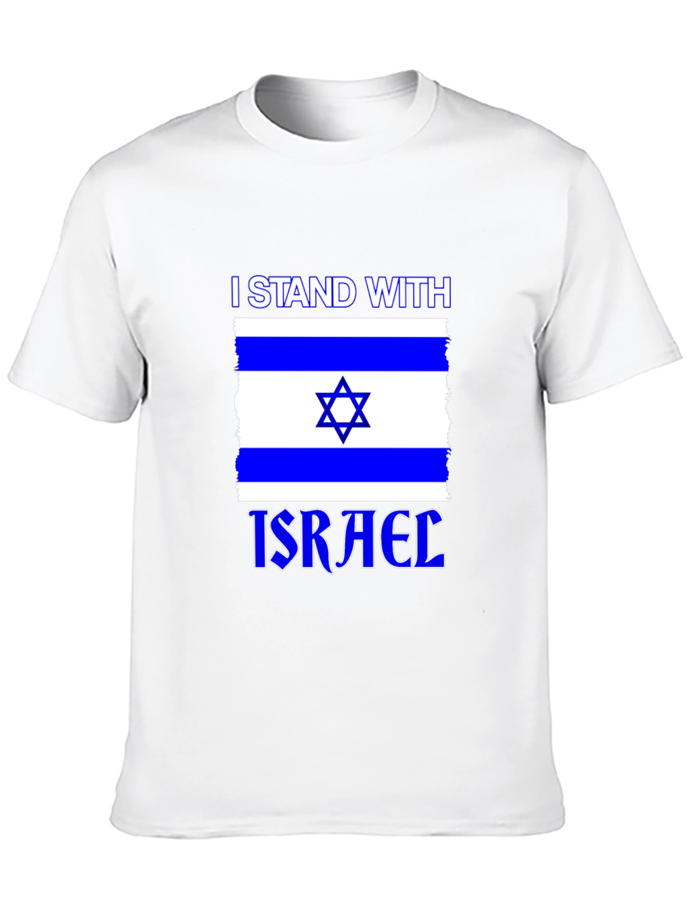I Stand With Israel T-Shirt - Classic Black Tee