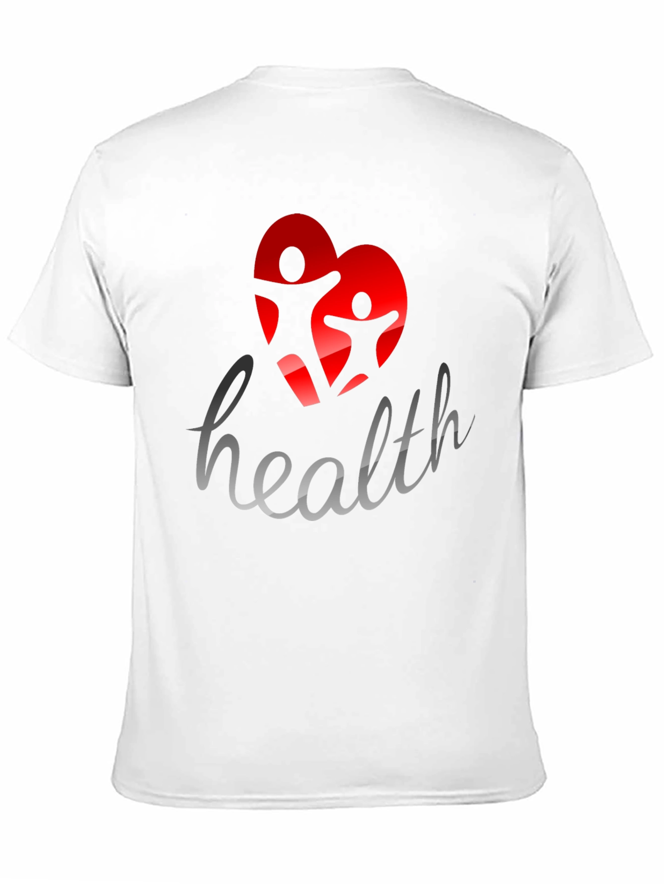 Health Awareness Graphic Tee - Black