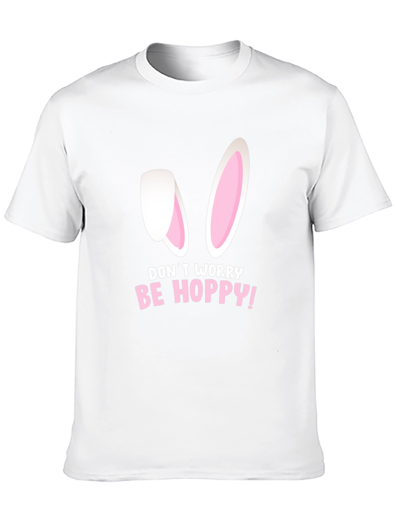 Be Hoppy Easter Graphic Tee - Black