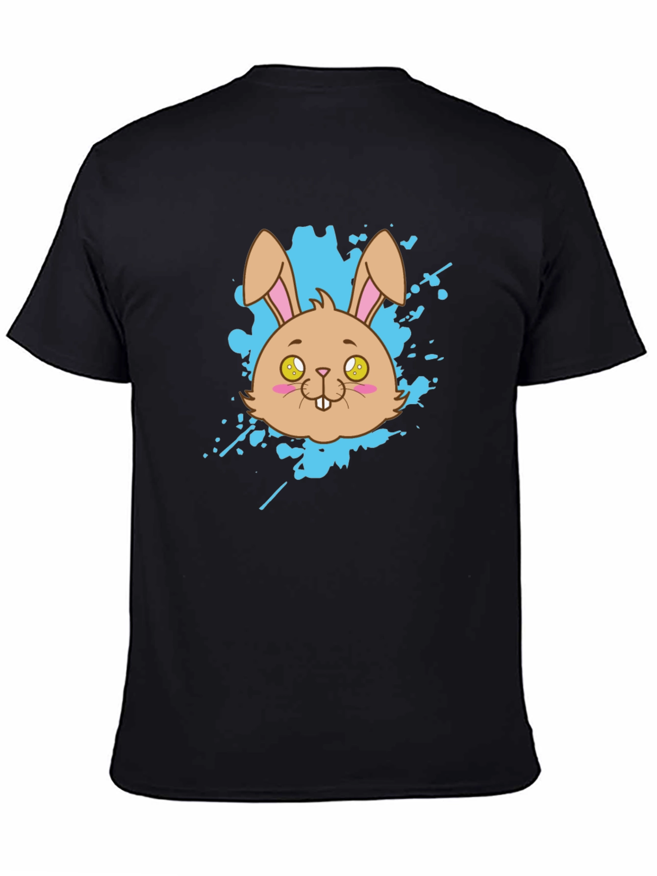 Cartoon Bunny Graphic T-Shirt - Soft Cotton Blend