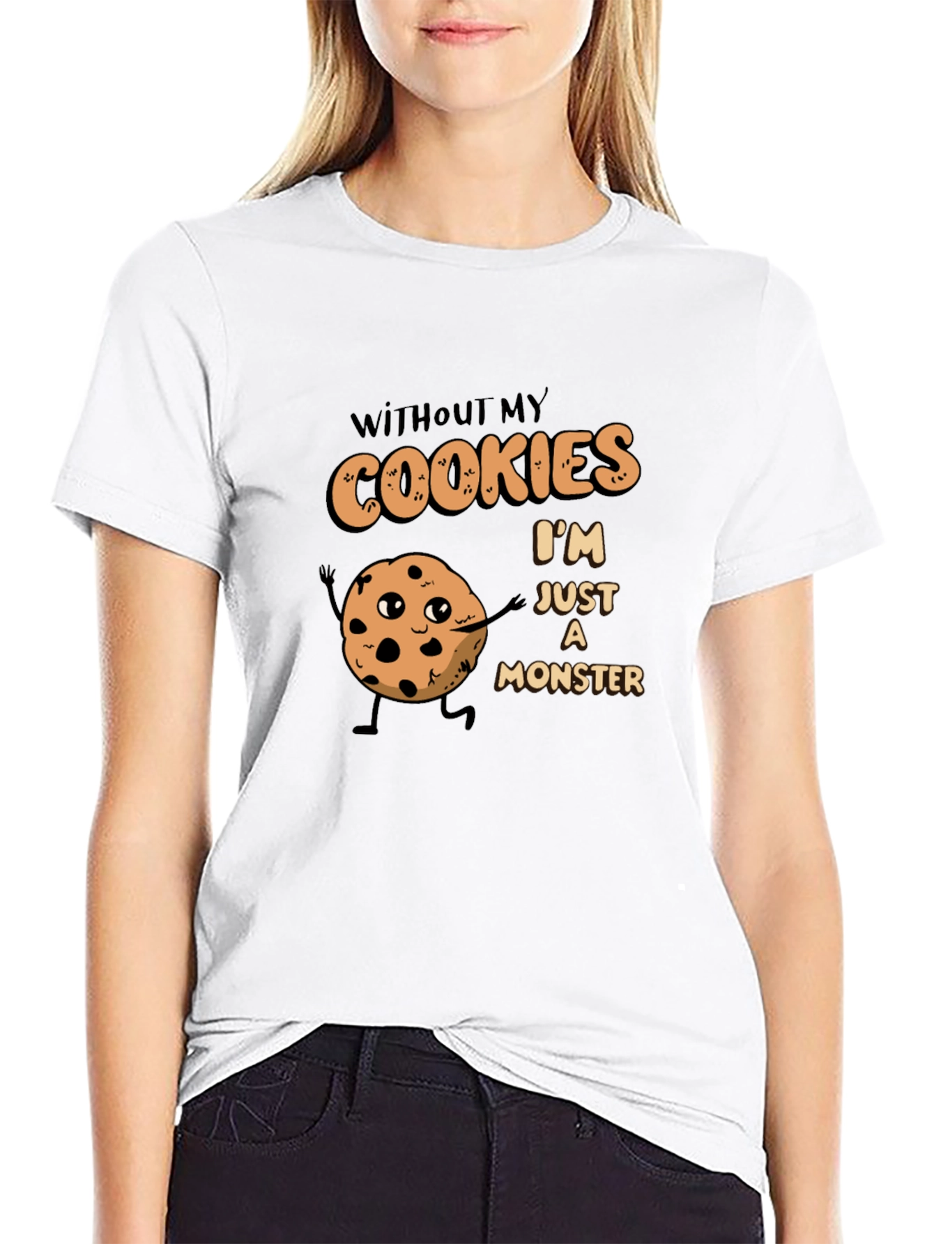 Cookie Monster T-Shirt - Funny Graphic Tee