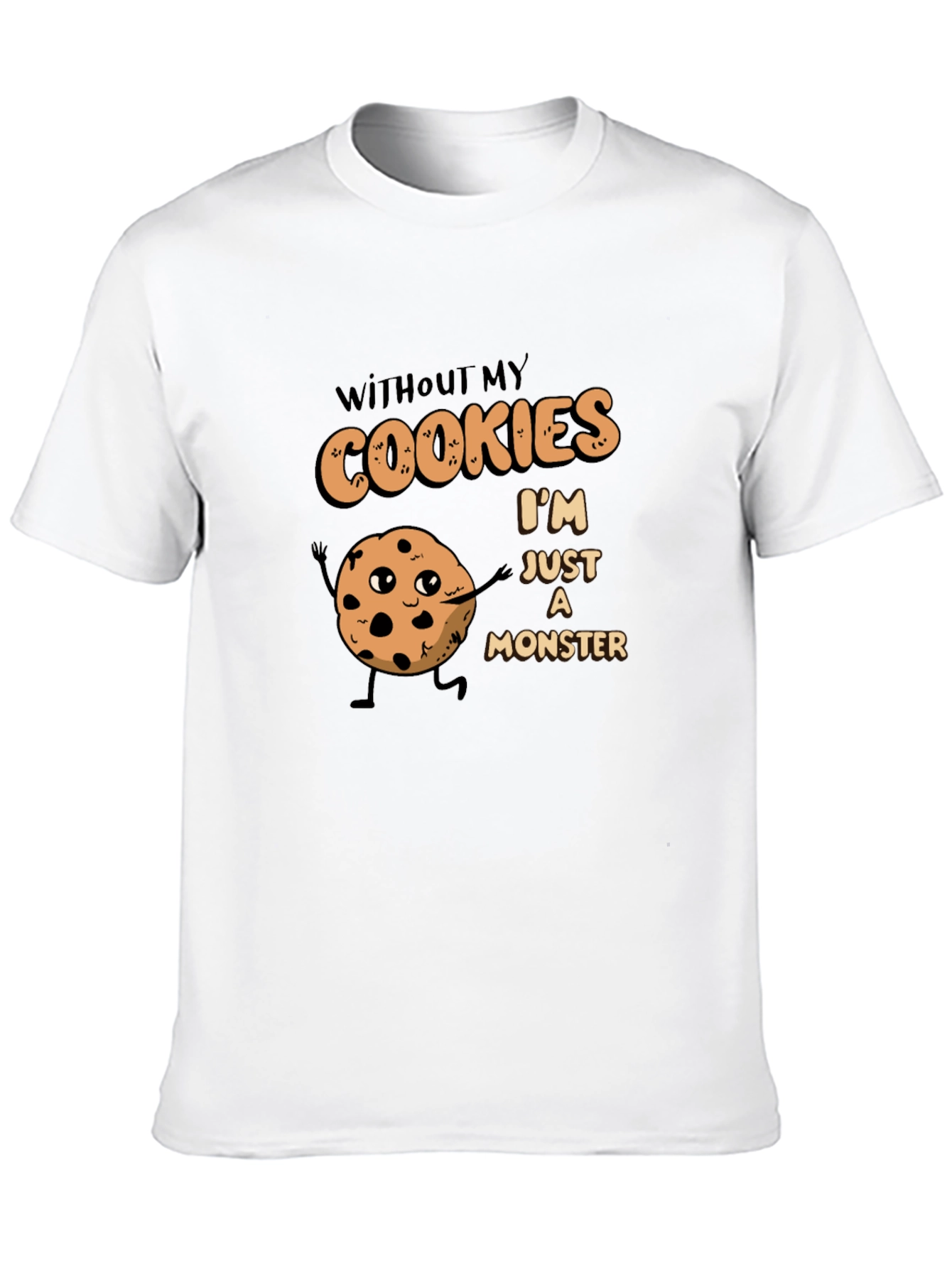Cookie Monster T-Shirt - Funny Graphic Tee