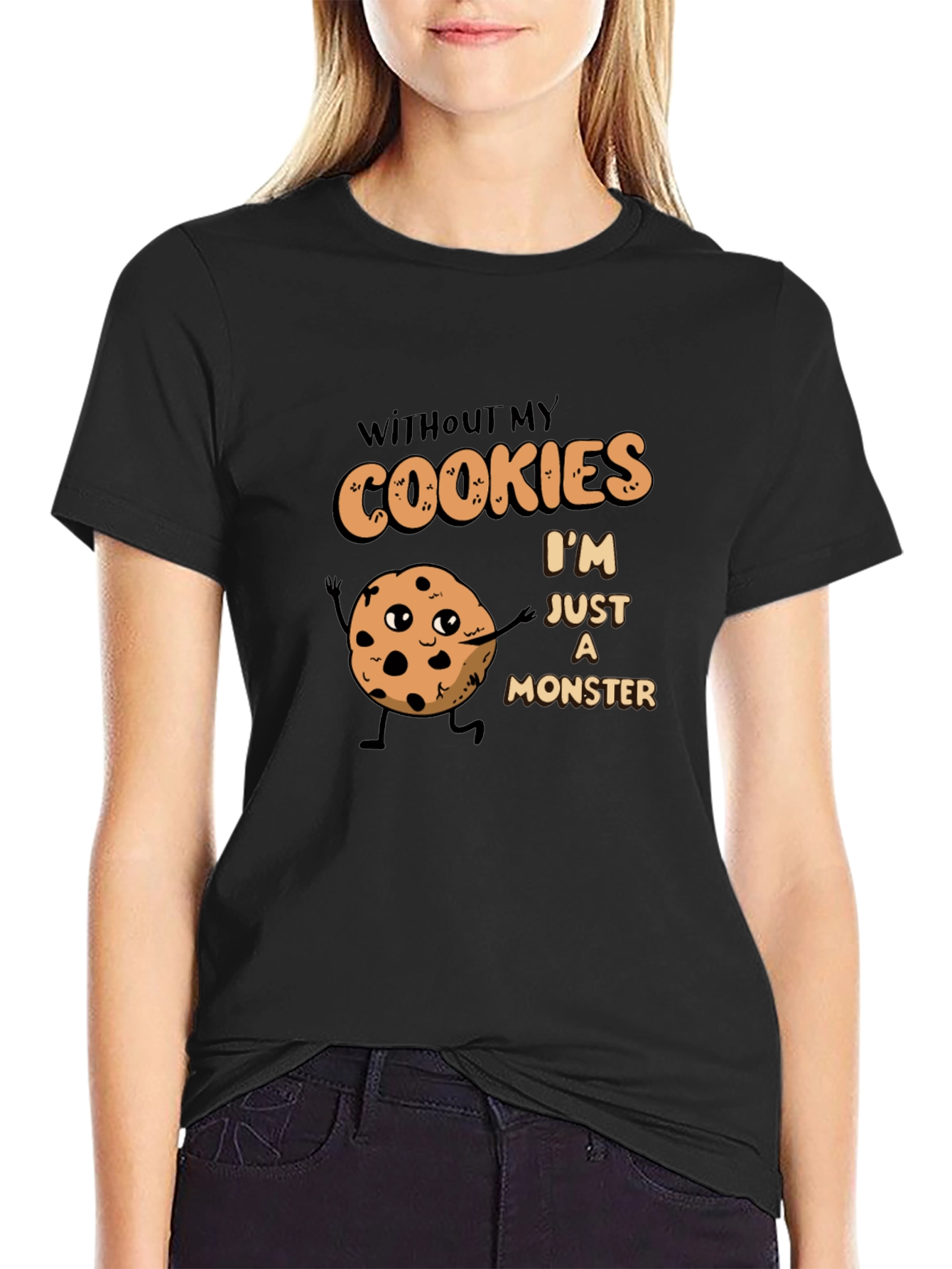 Cookie Monster T-Shirt - Funny Graphic Tee