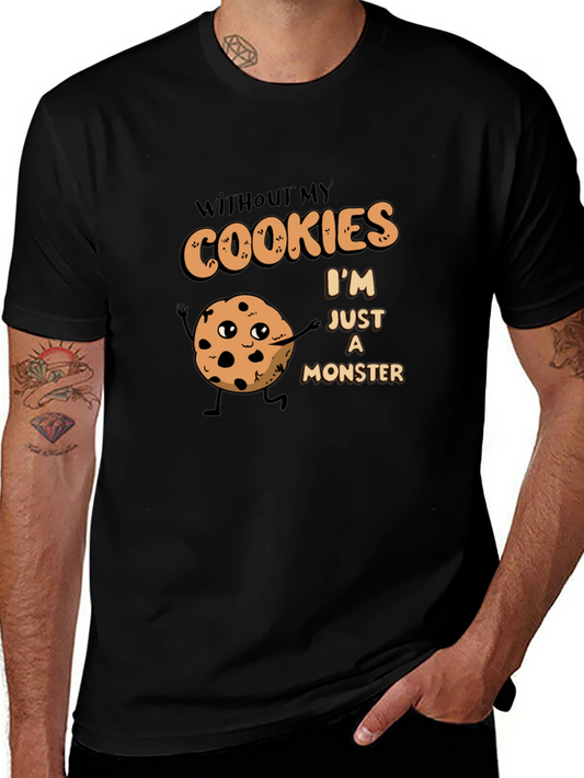 Cookie Monster T-Shirt - Funny Graphic Tee