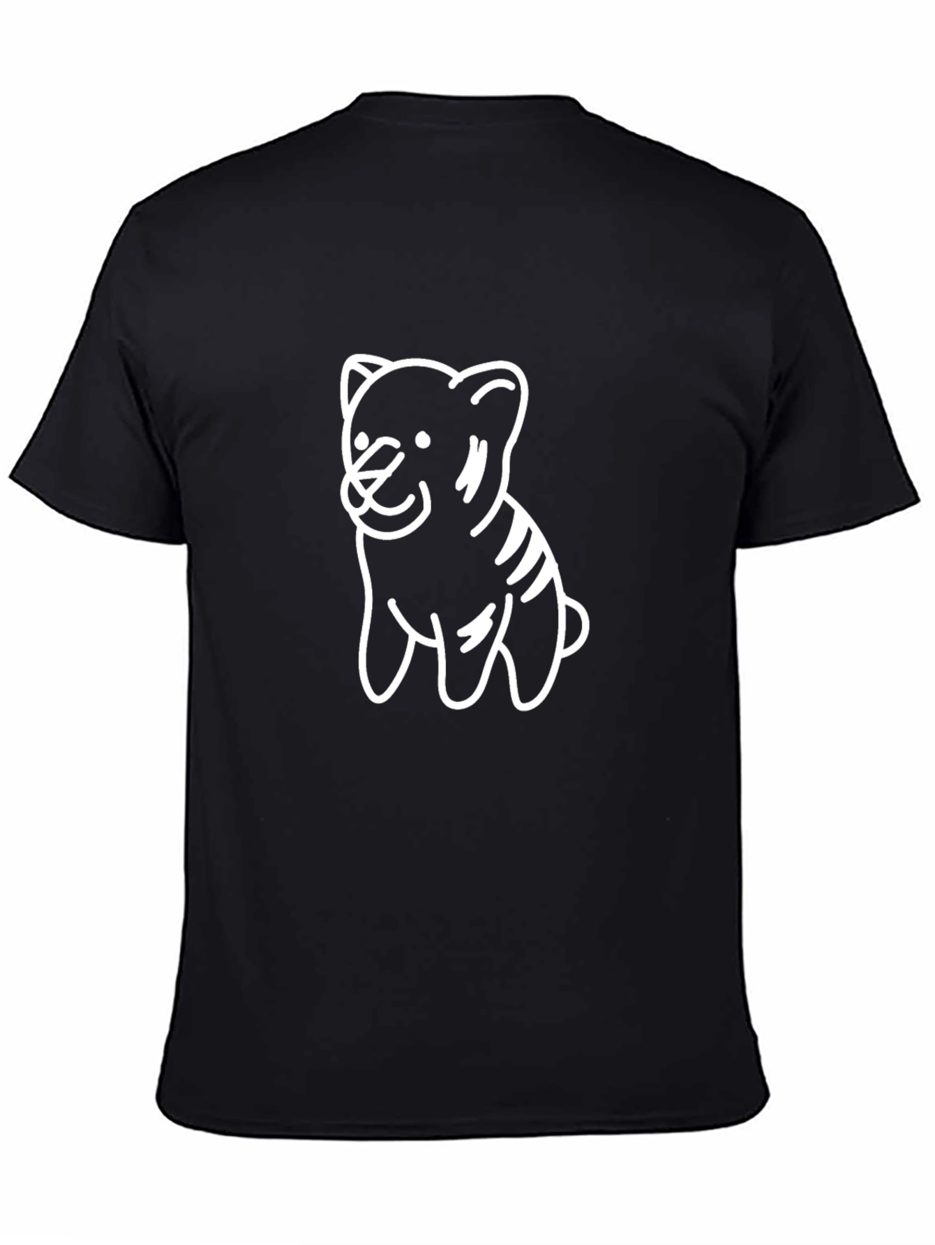 Tiger Cub Graphic Tee - Mens Black T-Shirt