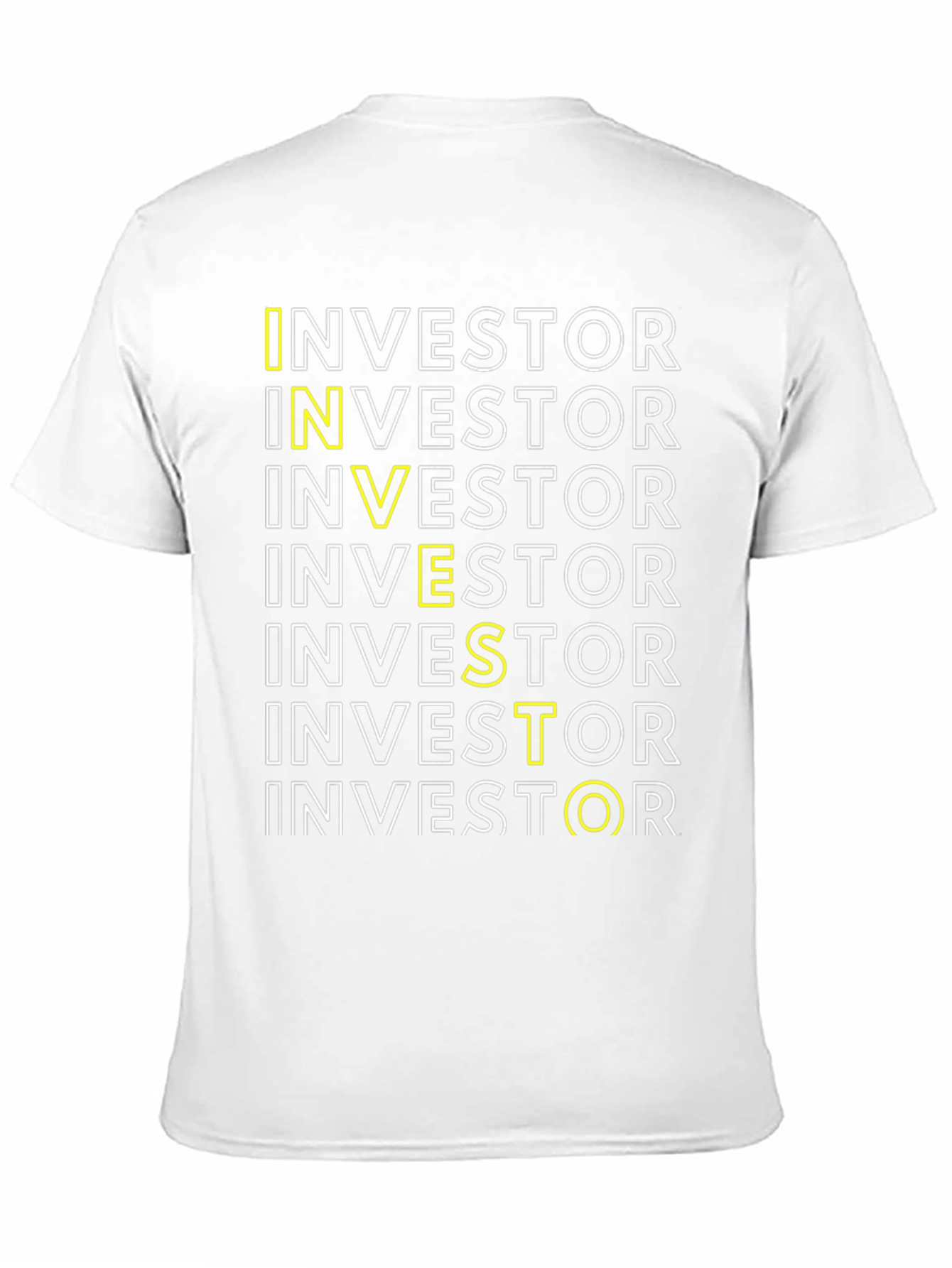 Investor Graphic Tee - Bold Statement Style