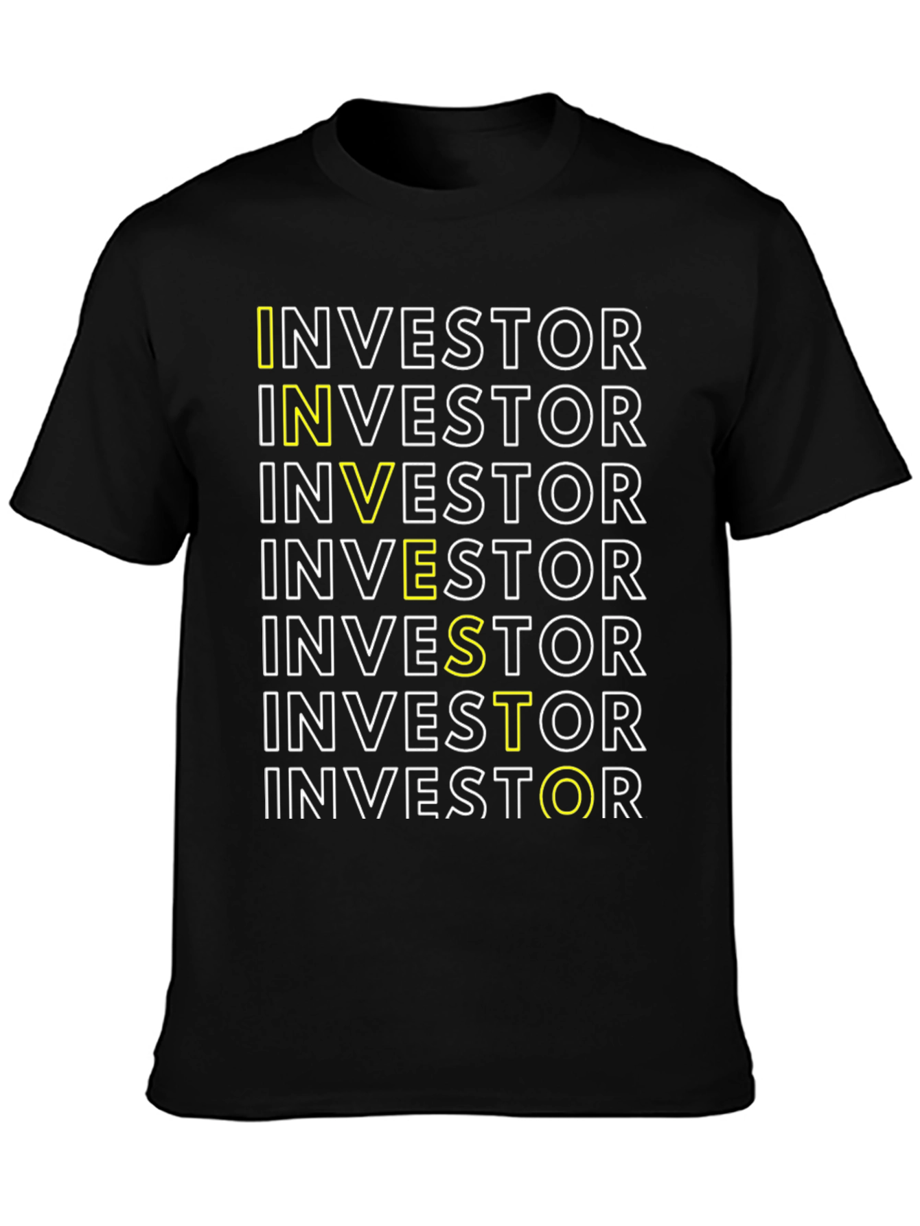 Investor Graphic Tee - Bold Statement Style