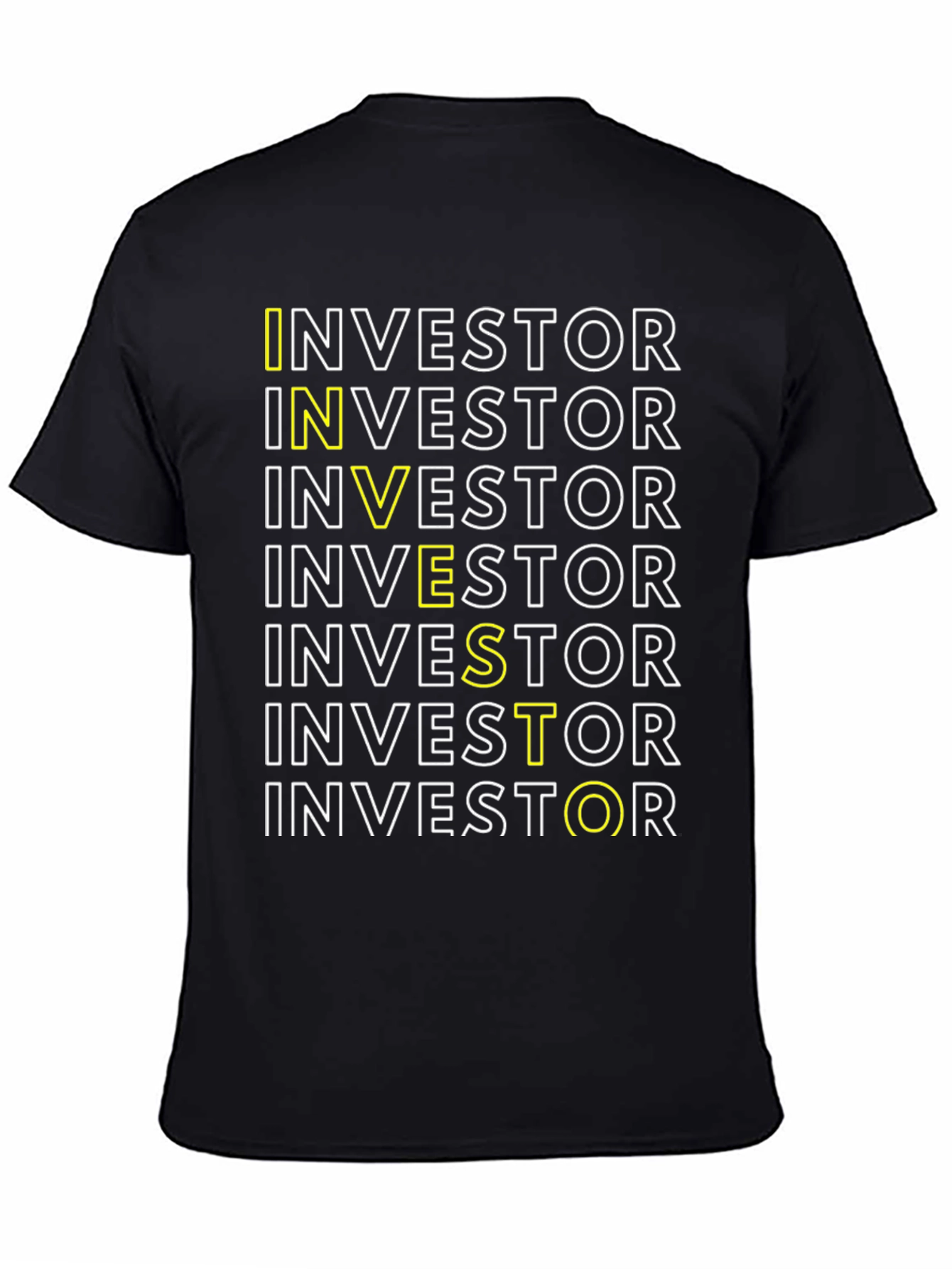 Investor Graphic Tee - Bold Statement Style