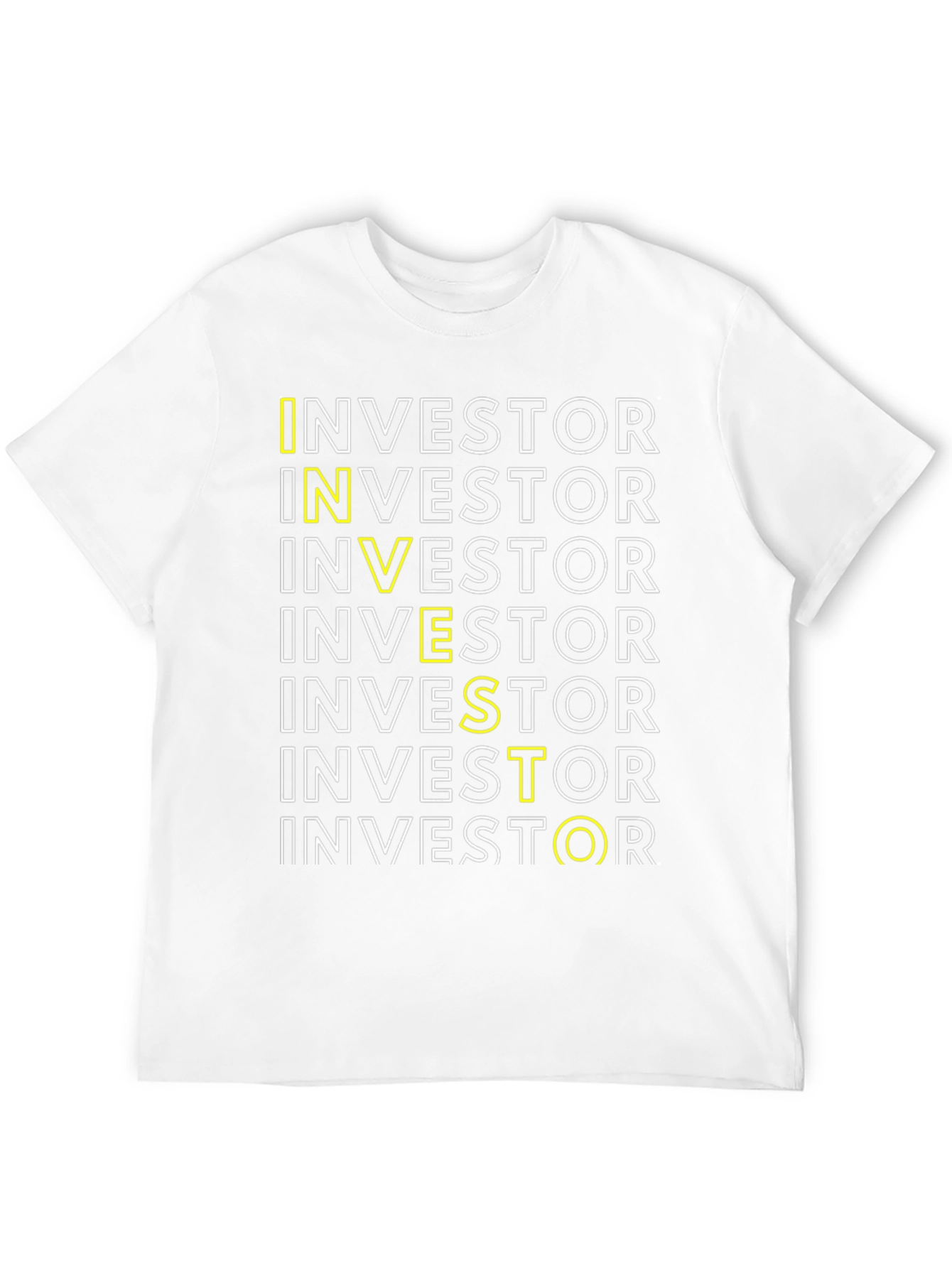 Investor Graphic Tee - Bold Statement Style