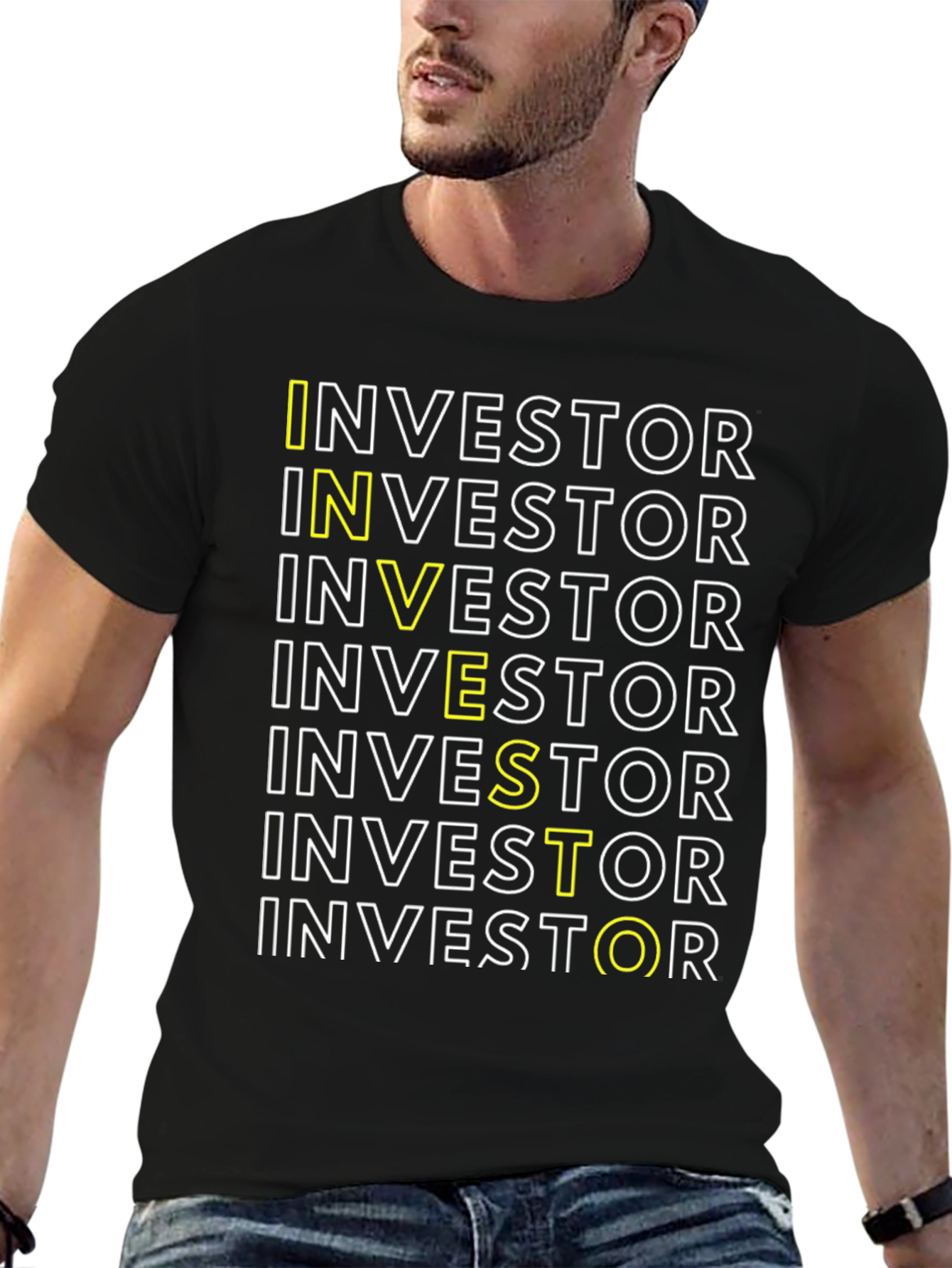 Investor Graphic Tee - Bold Statement Style