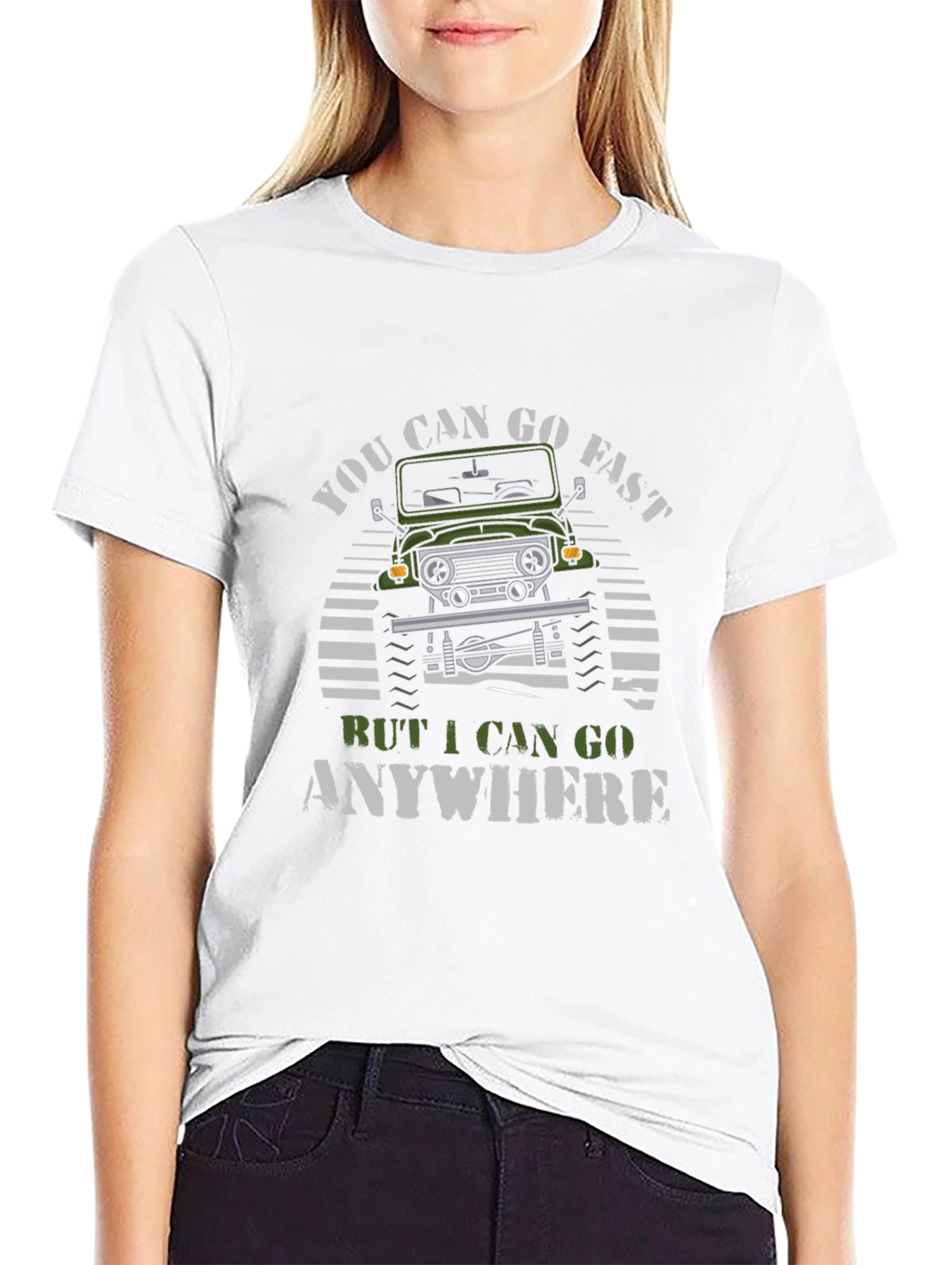 Off-Road Adventure T-Shirt: You Can Go Fast