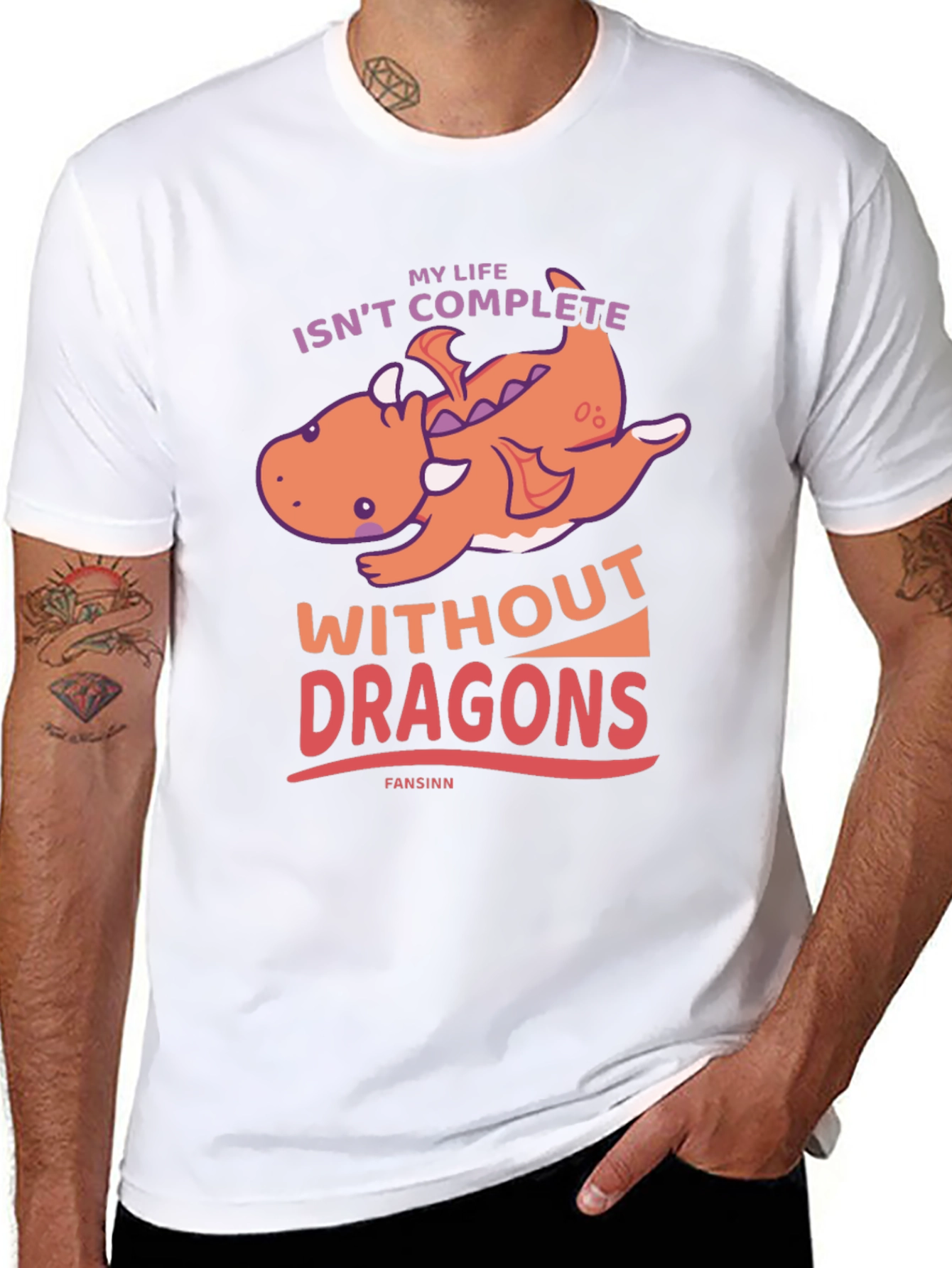 My Life Isnt Complete Without Dragons T-Shirt