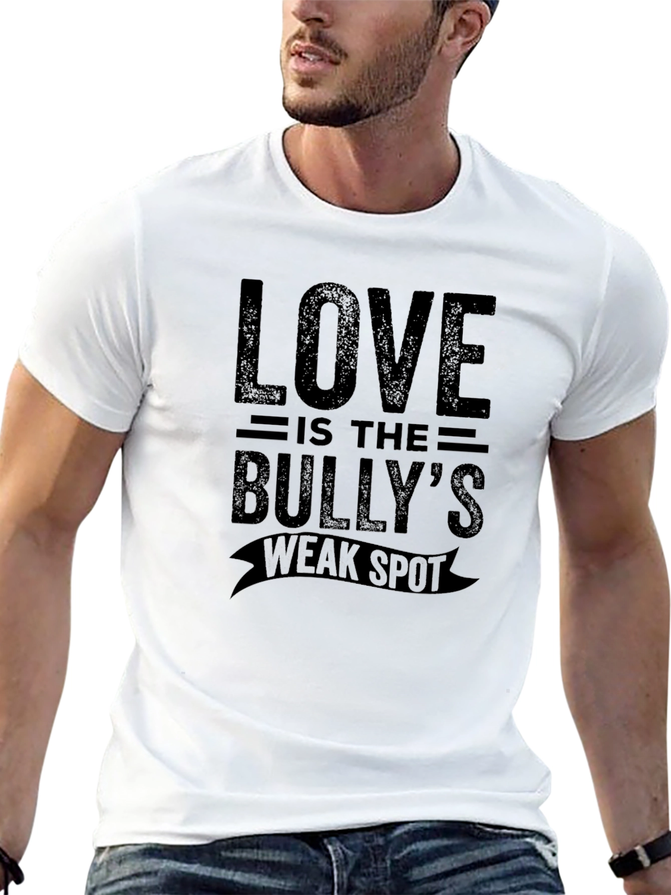 Love Is The Bullys Weak Spot Graphic Tee