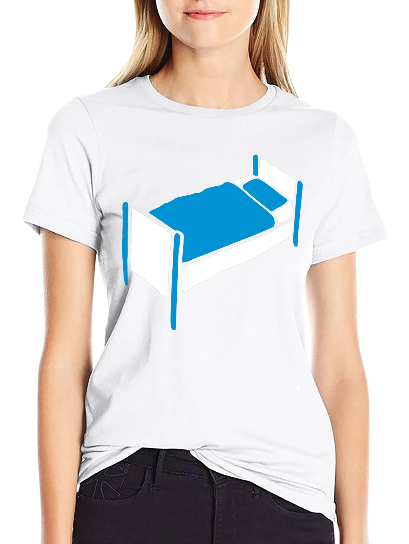 Bed Graphic Tee - Relaxed Comfort Shirt