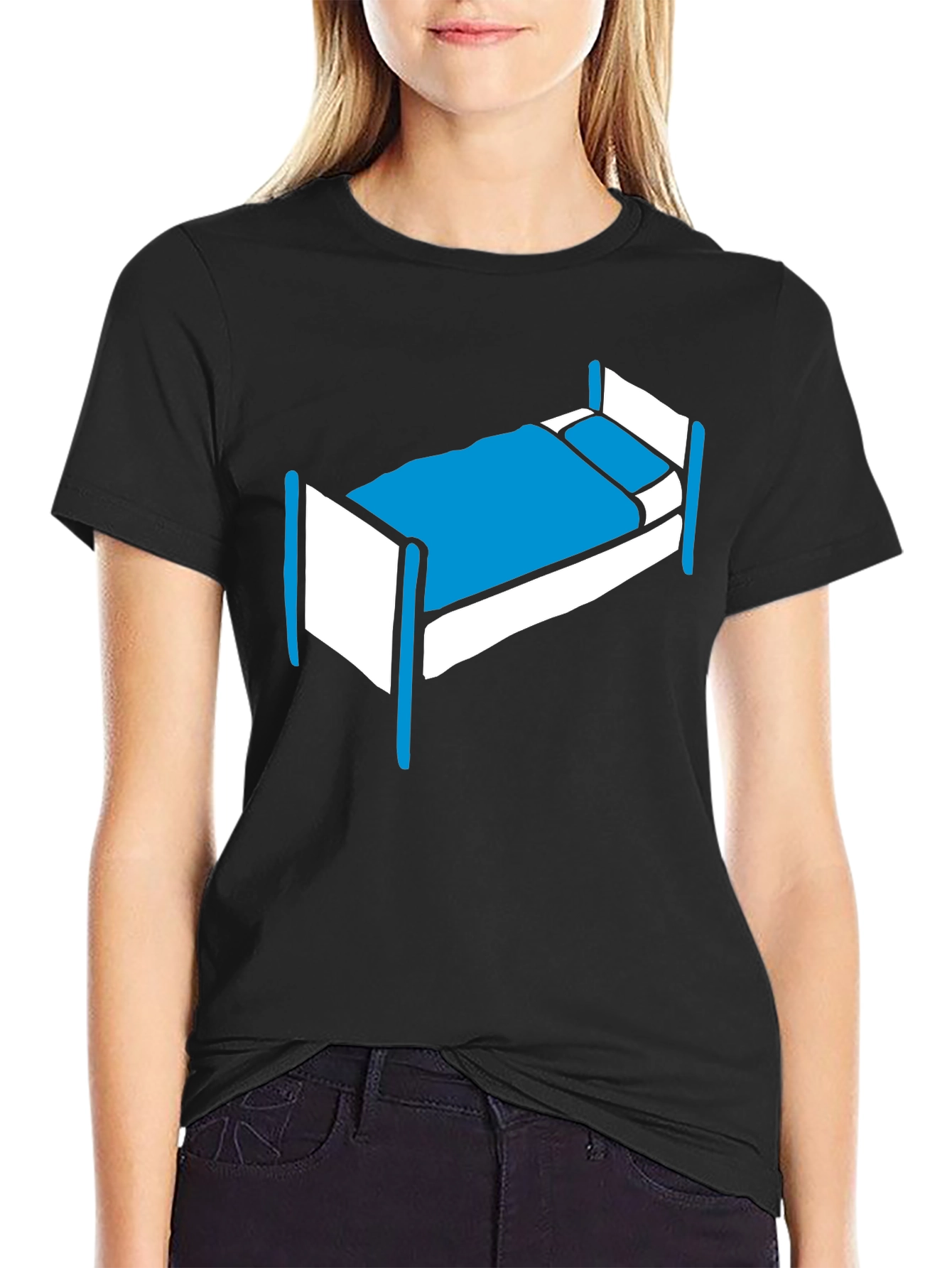 Bed Graphic Tee - Relaxed Comfort Shirt