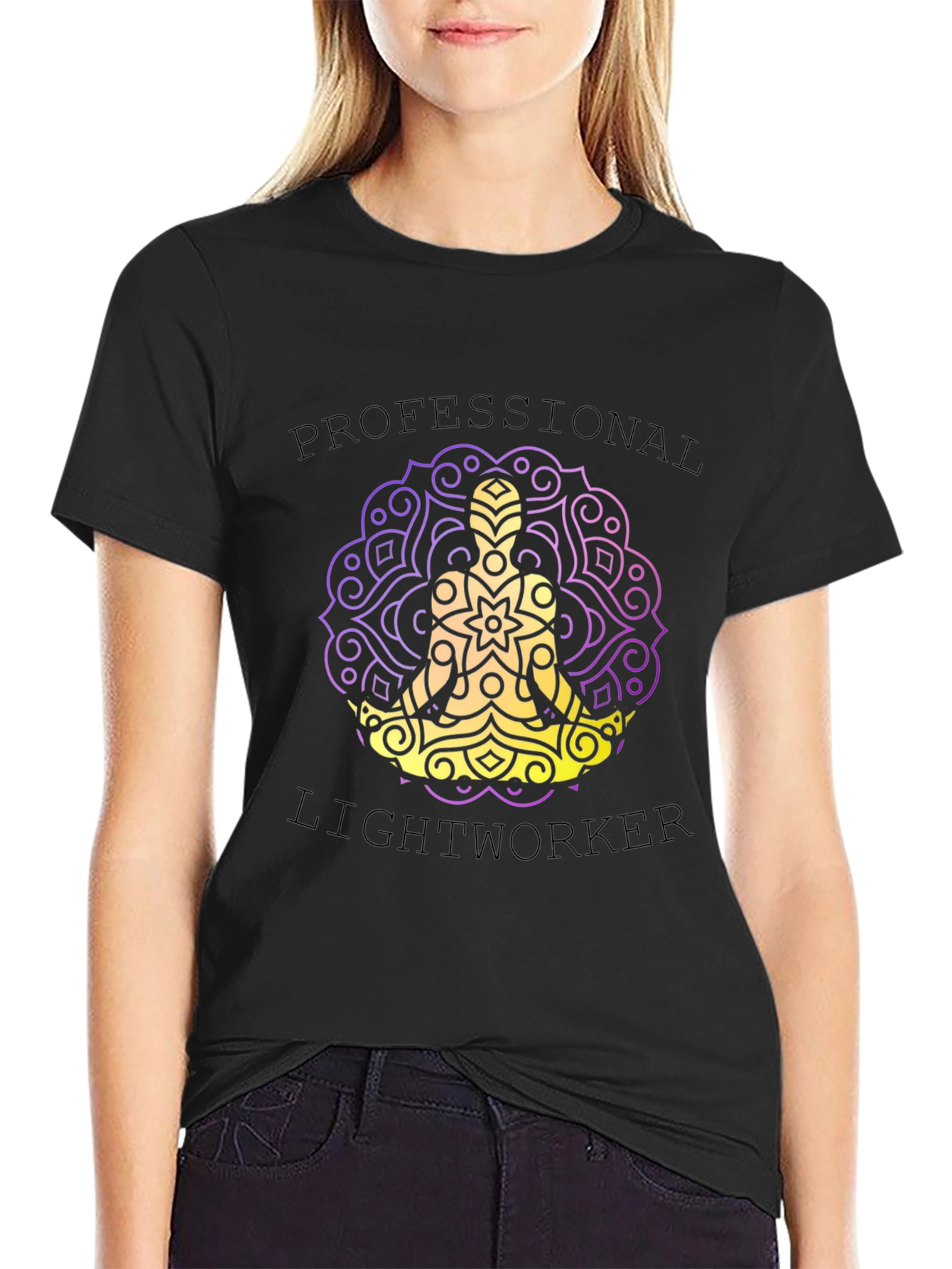 Professional Lightworker Meditation T-Shirt