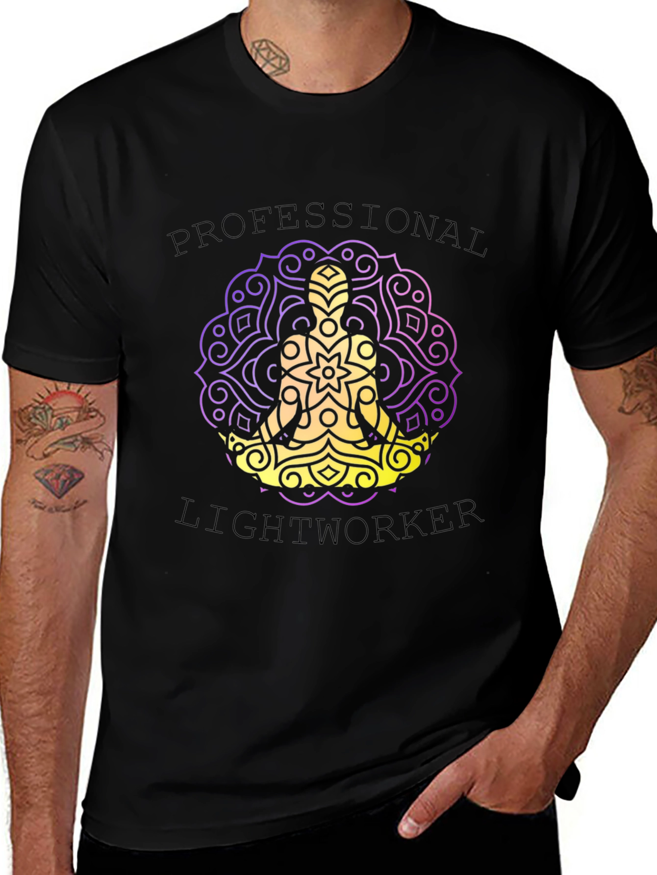 Professional Lightworker Meditation T-Shirt