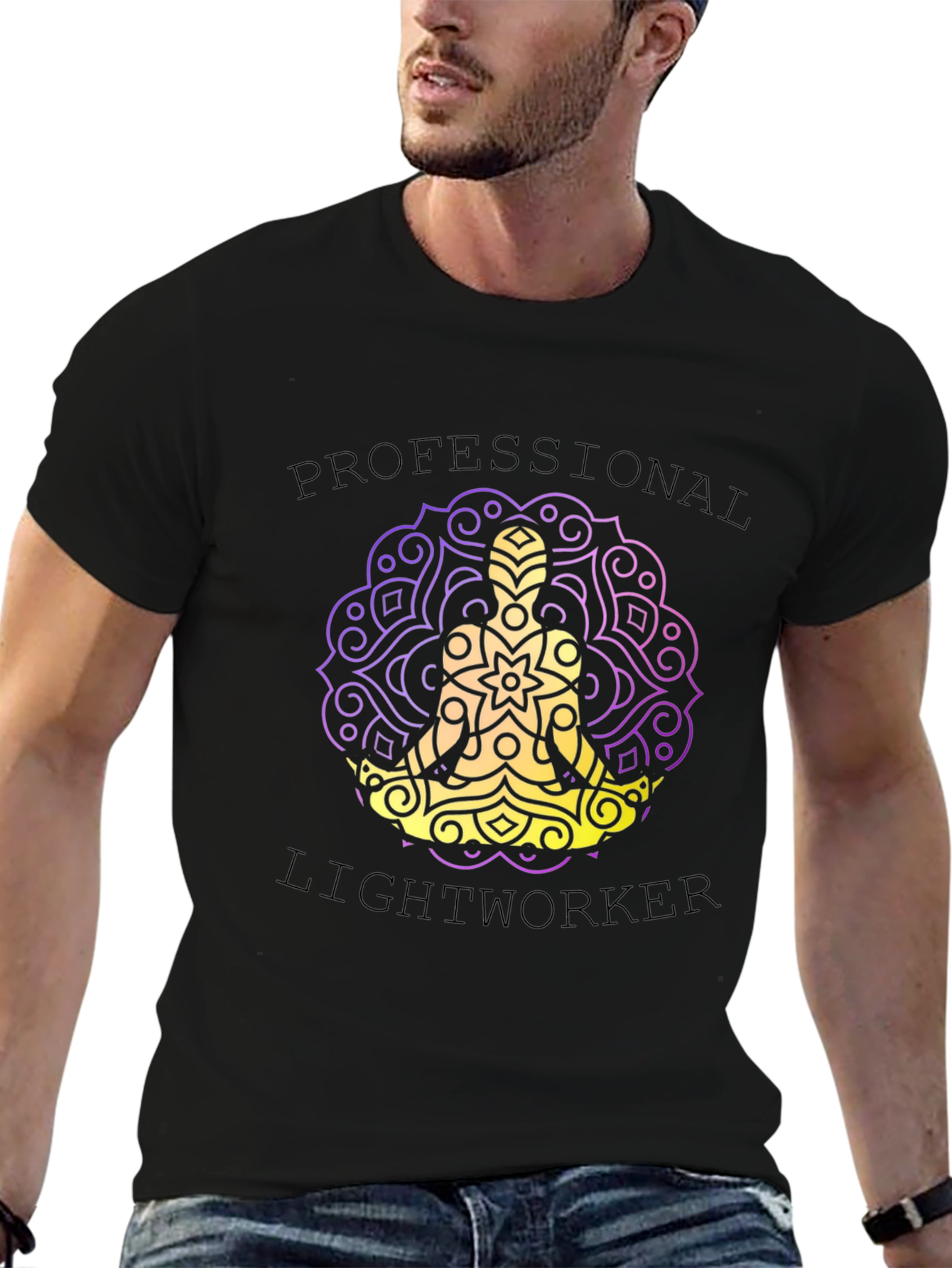 Professional Lightworker Meditation T-Shirt