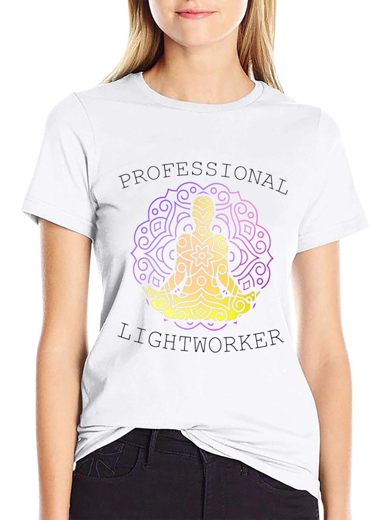 Professional Lightworker Meditation T-Shirt