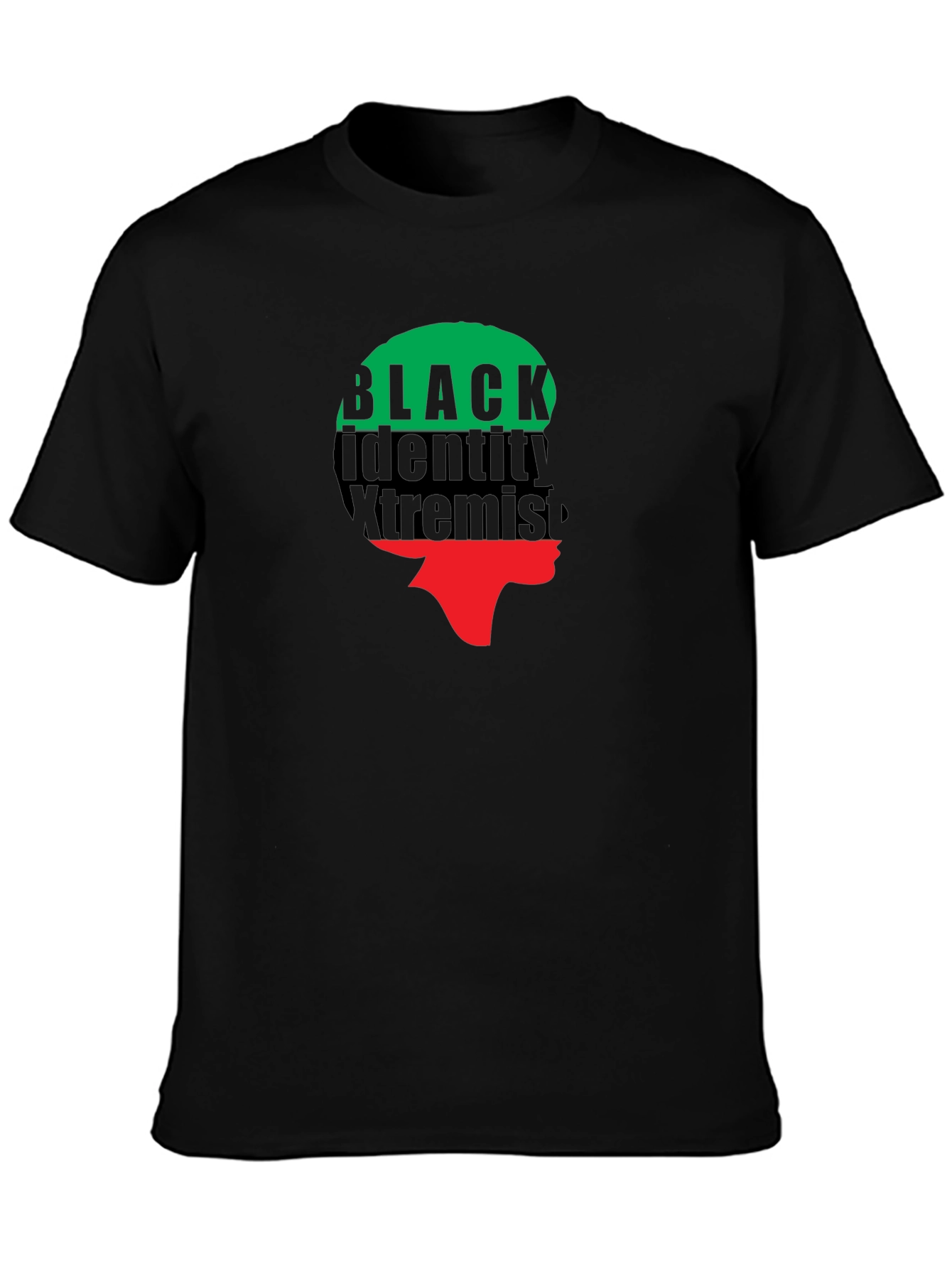 Black Identity Extremist Graphic T-Shirt