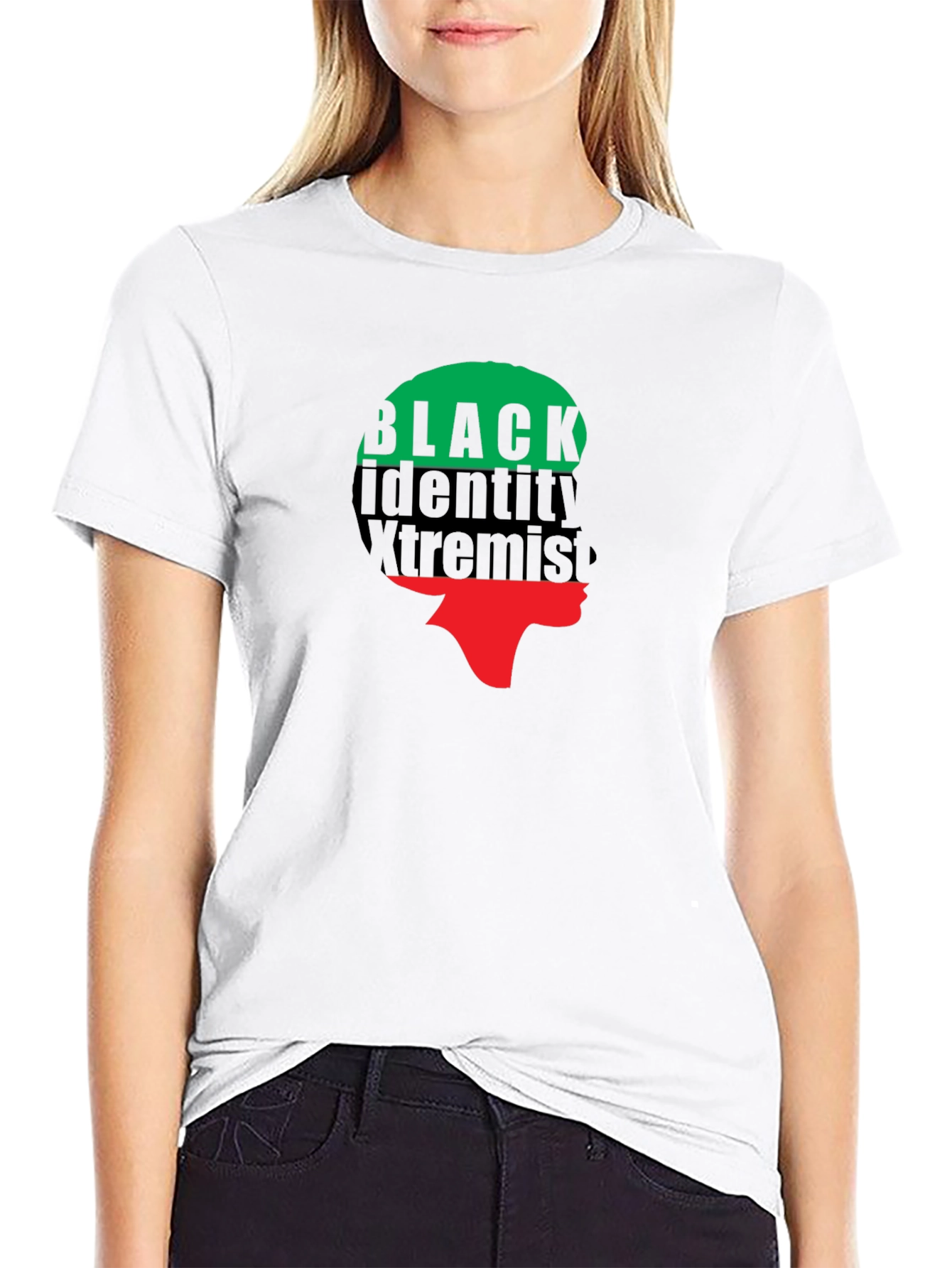 Black Identity Extremist Graphic T-Shirt