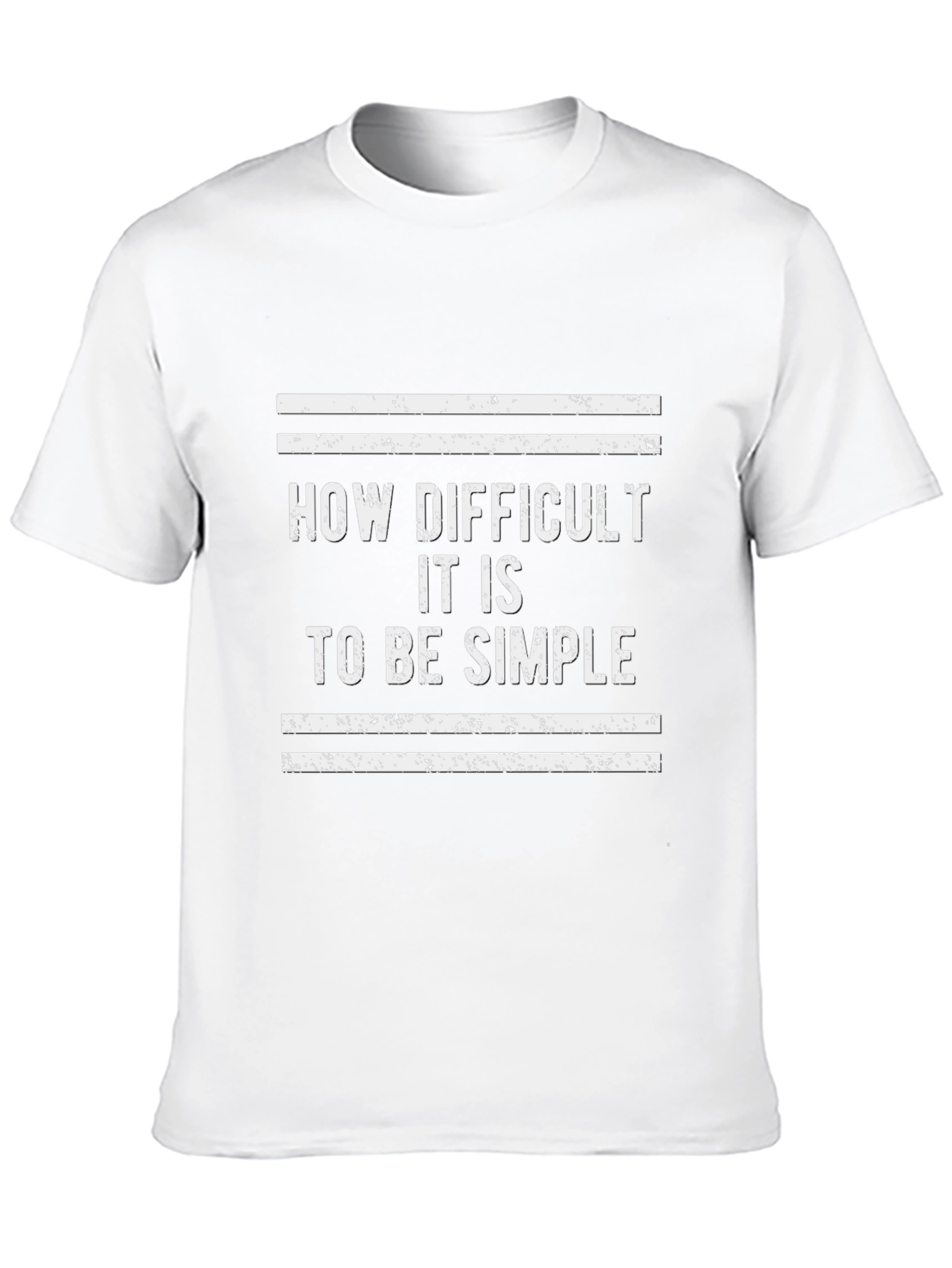 Difficult to be Simple Graphic Tee
