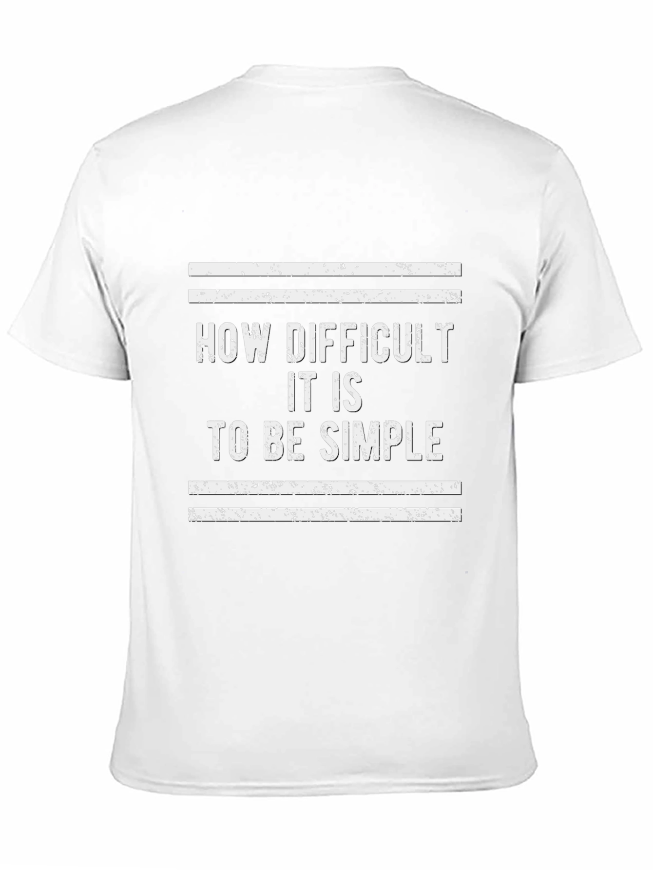 Difficult to be Simple Graphic Tee