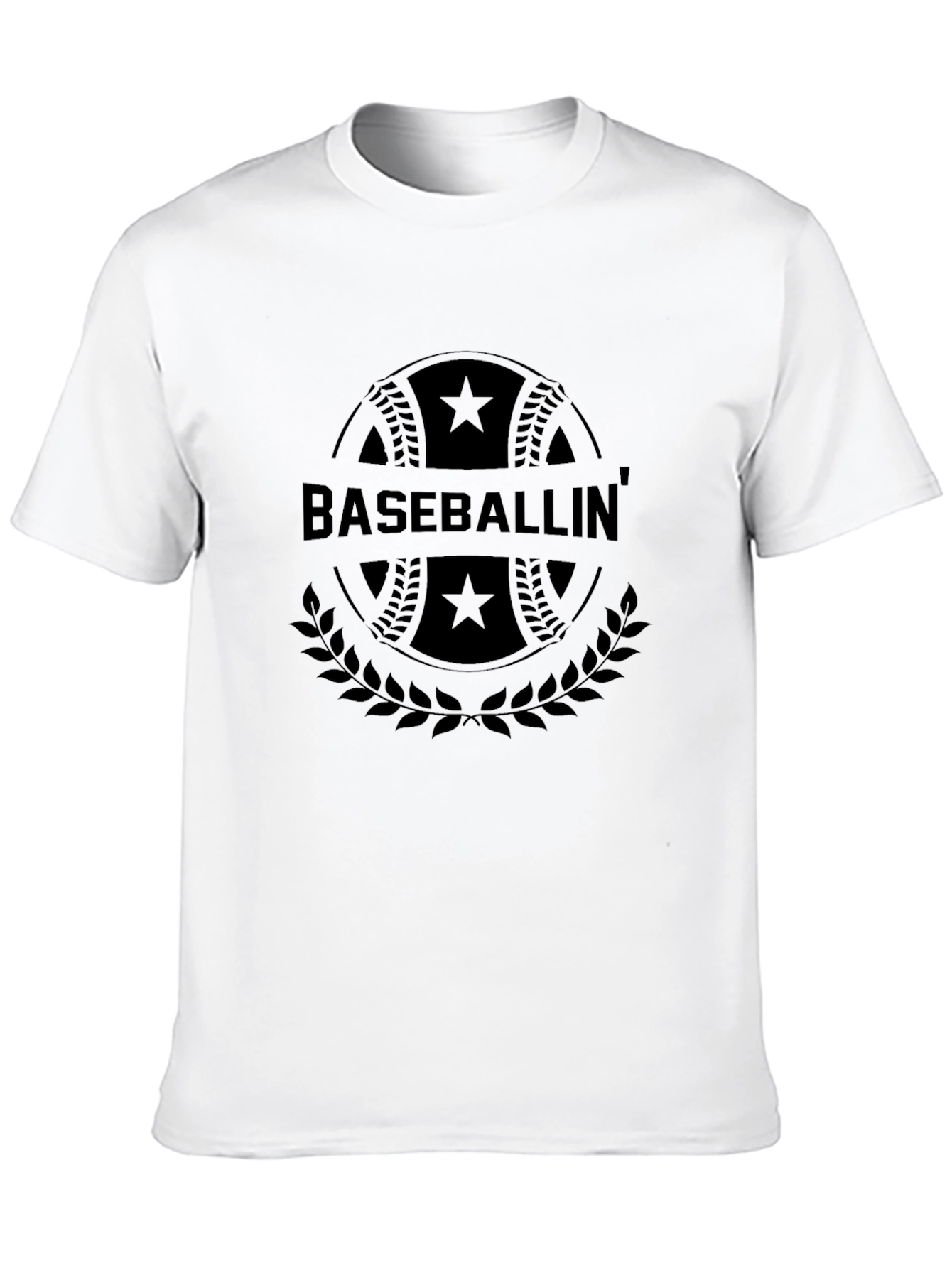 Baseballin Graphic T-Shirt - Classic Design
