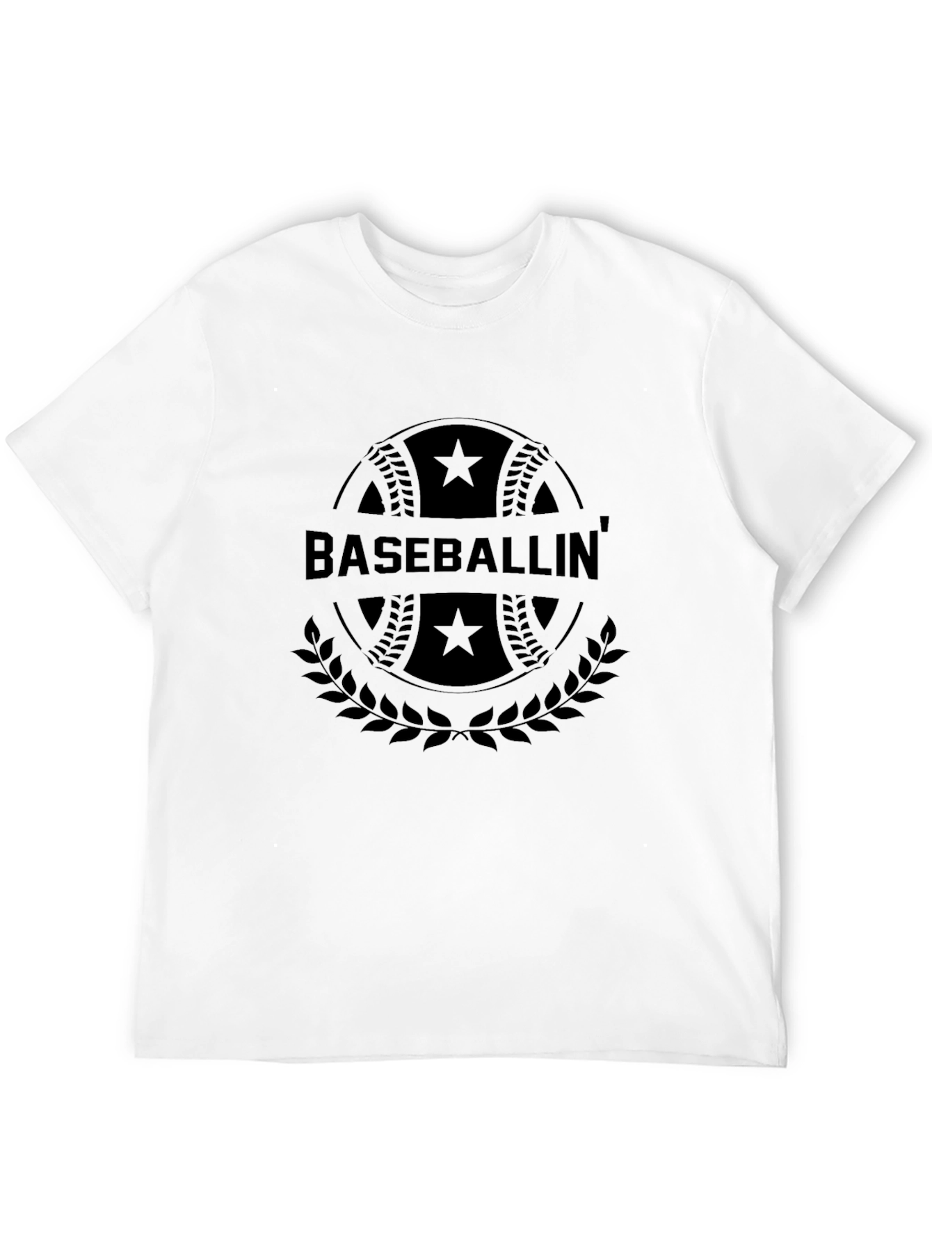 Baseballin Graphic T-Shirt - Classic Design