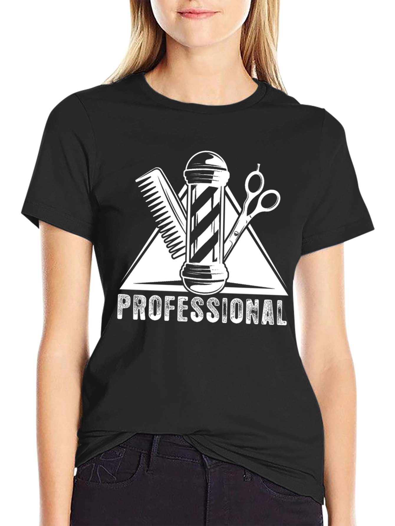 Professional Barber T-Shirt - Hair Stylist Tee