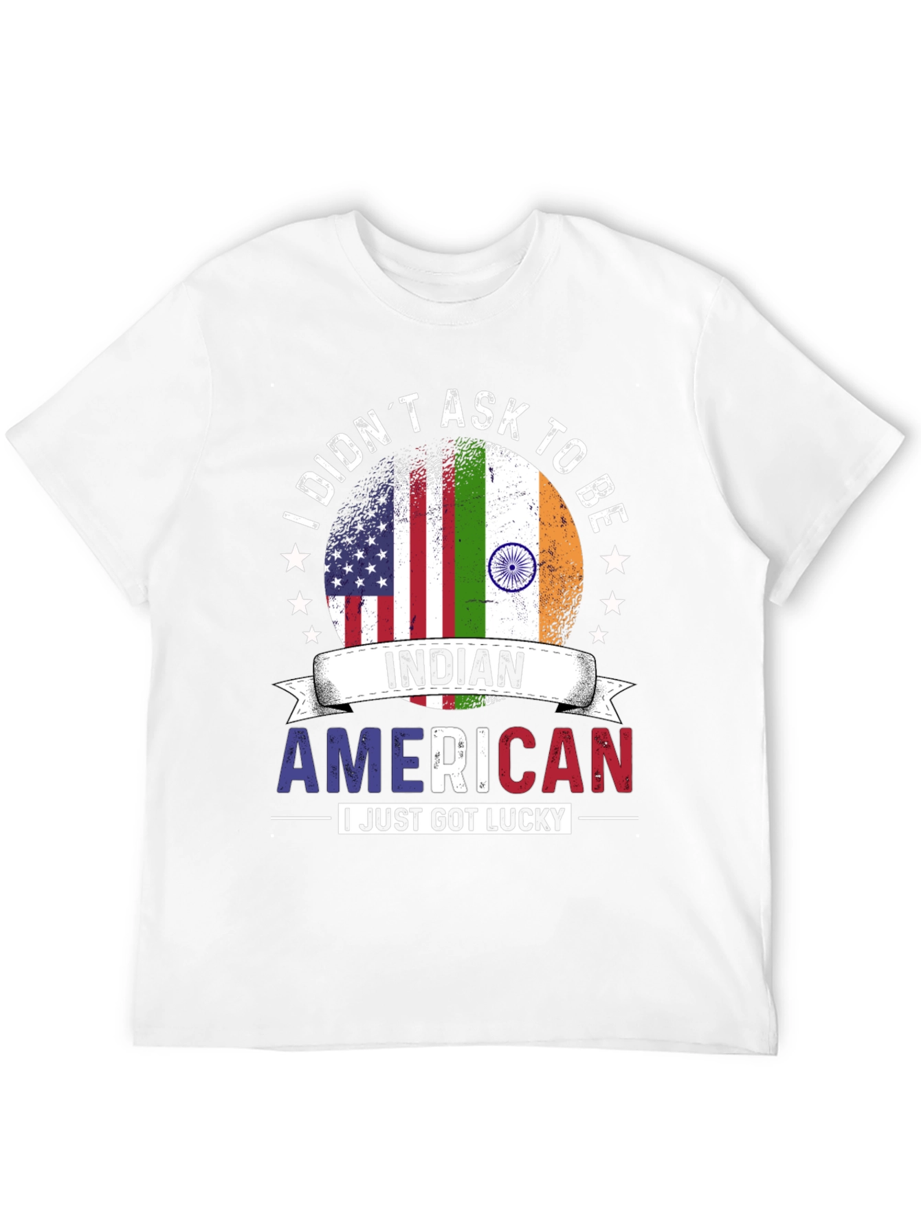 Indian American Lucky Graphic T-Shirt