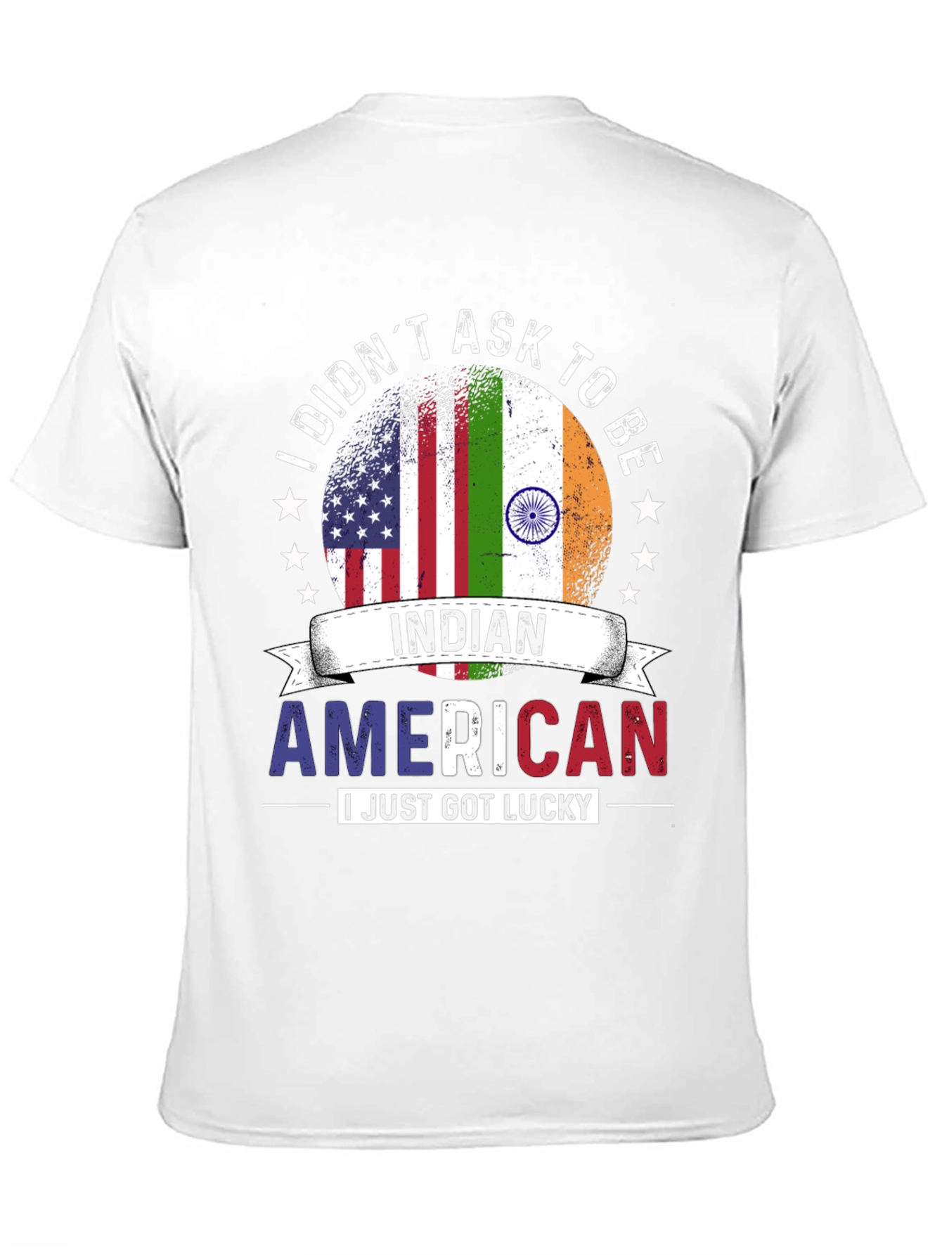 Indian American Lucky Graphic T-Shirt