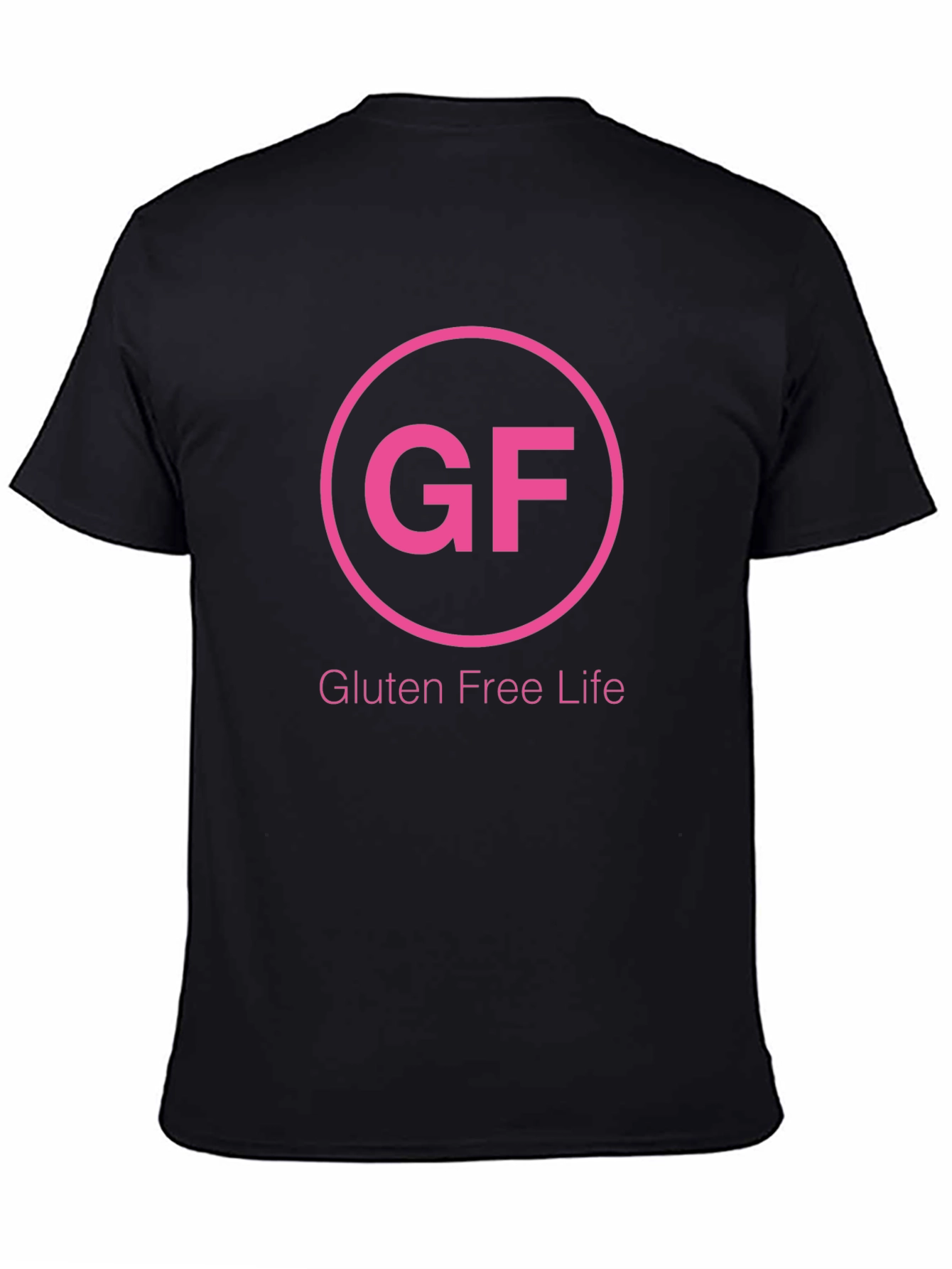 Gluten Free Life Graphic Tee - Black Cotton T-Shirt